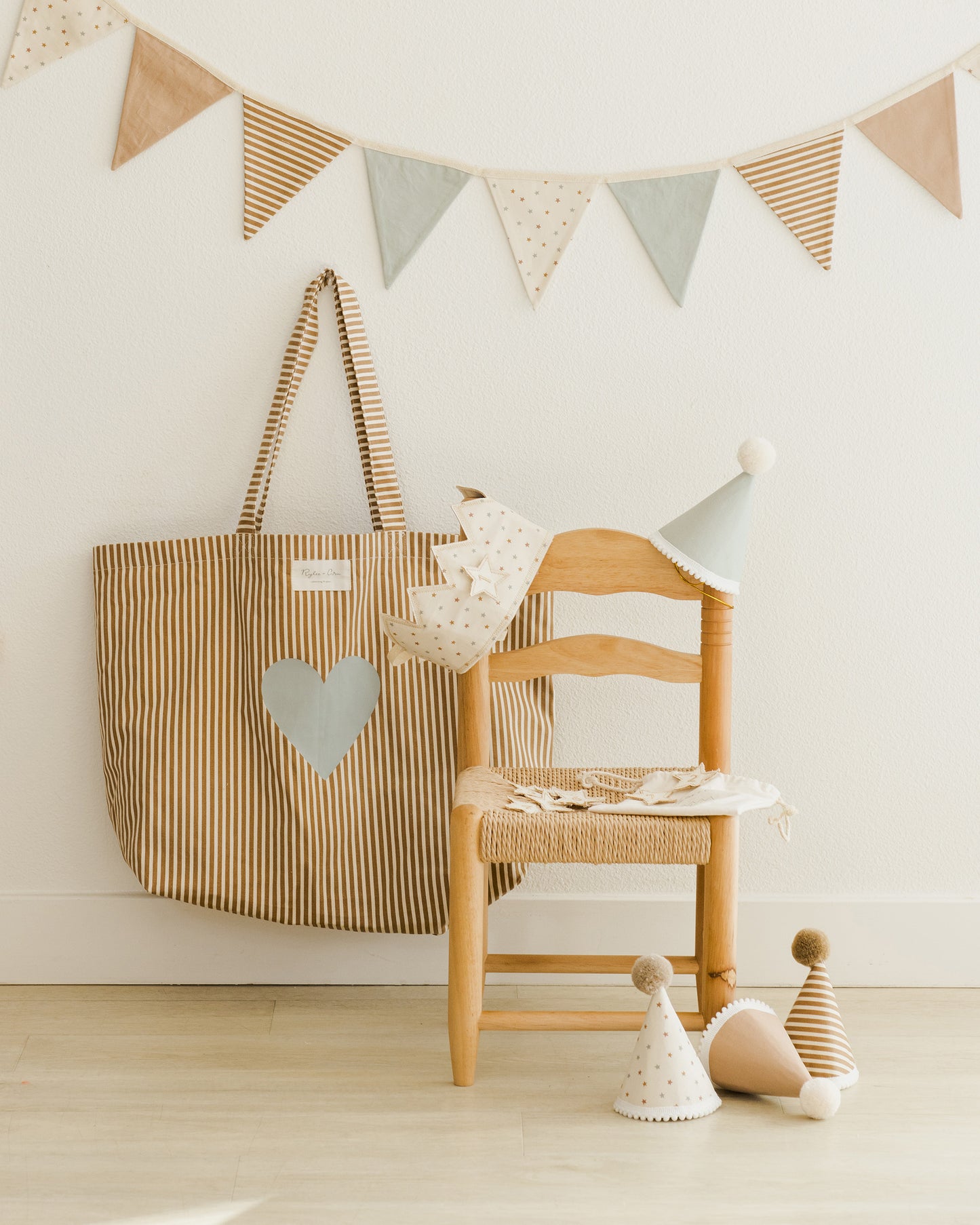 Tote Bag || Heart - Rylee + Cru | Kids Clothes | Trendy Baby Clothes | Modern Infant Outfits |