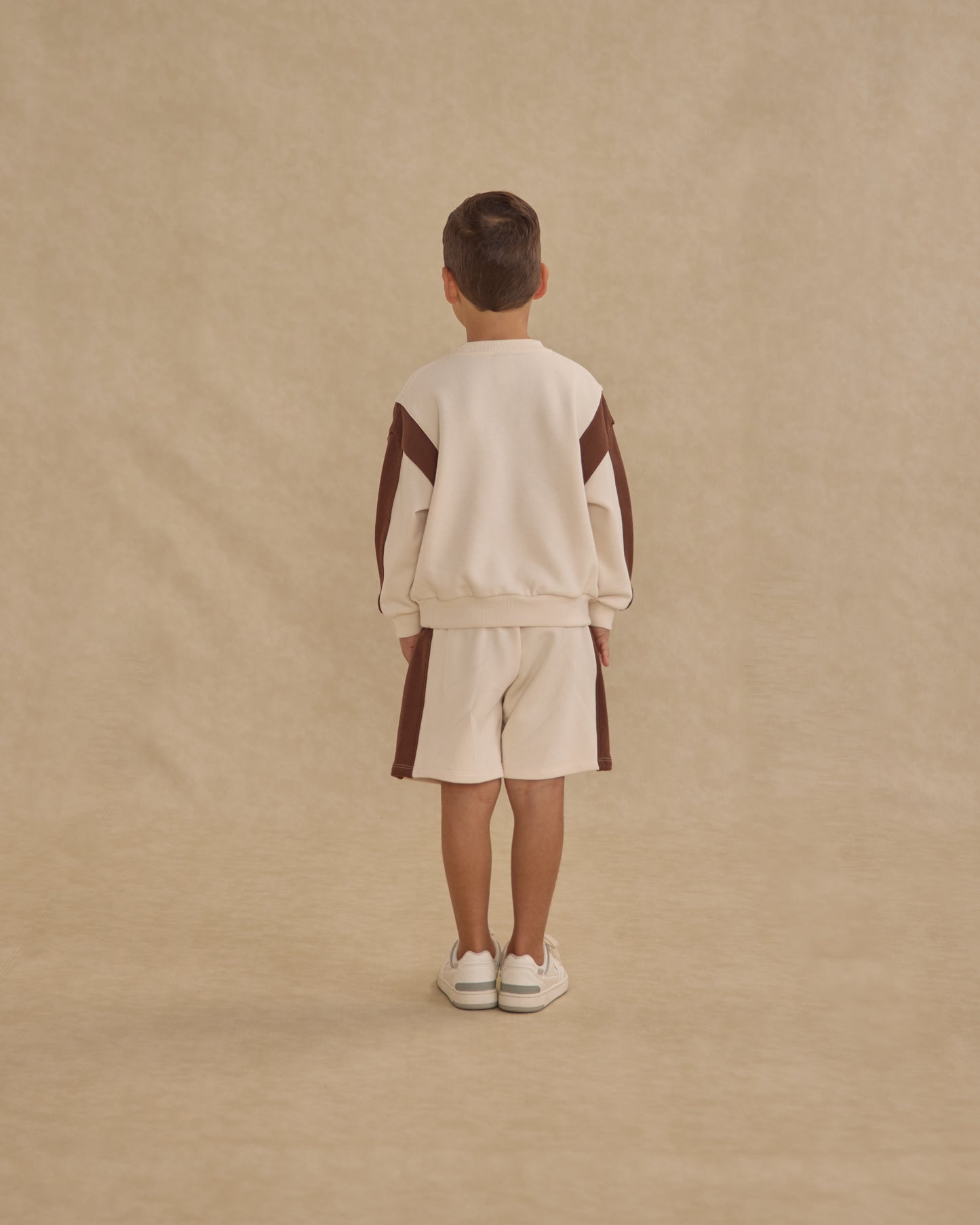 Relaxed Sweatshirt || Natural - Rylee + Cru | Kids Clothes | Trendy Baby Clothes | Modern Infant Outfits |