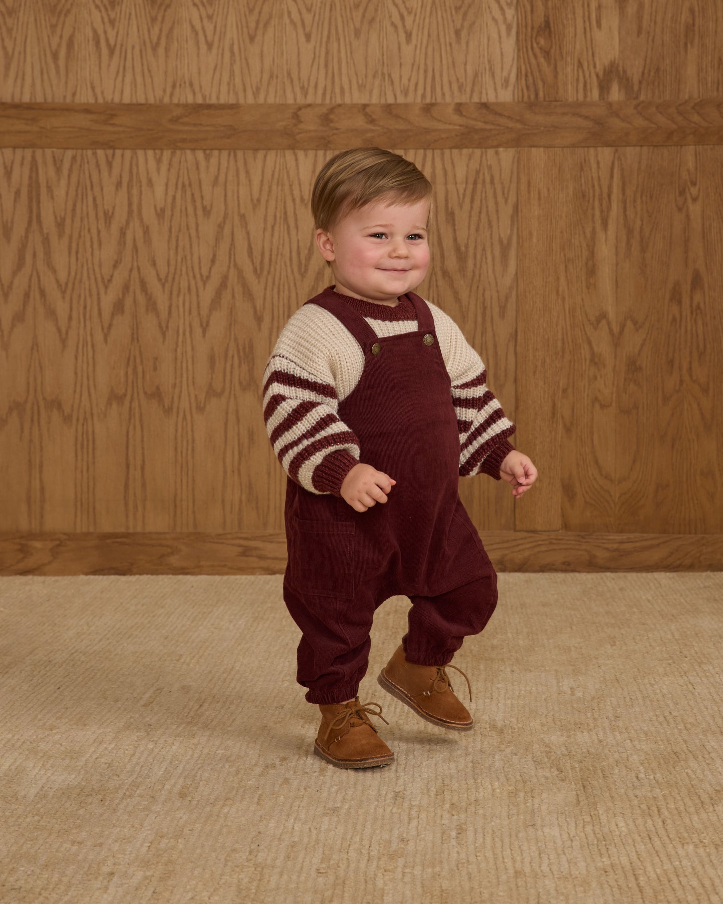 Cargo Overalls || Burgundy - Rylee + Cru | Kids Clothes | Trendy Baby Clothes | Modern Infant Outfits |