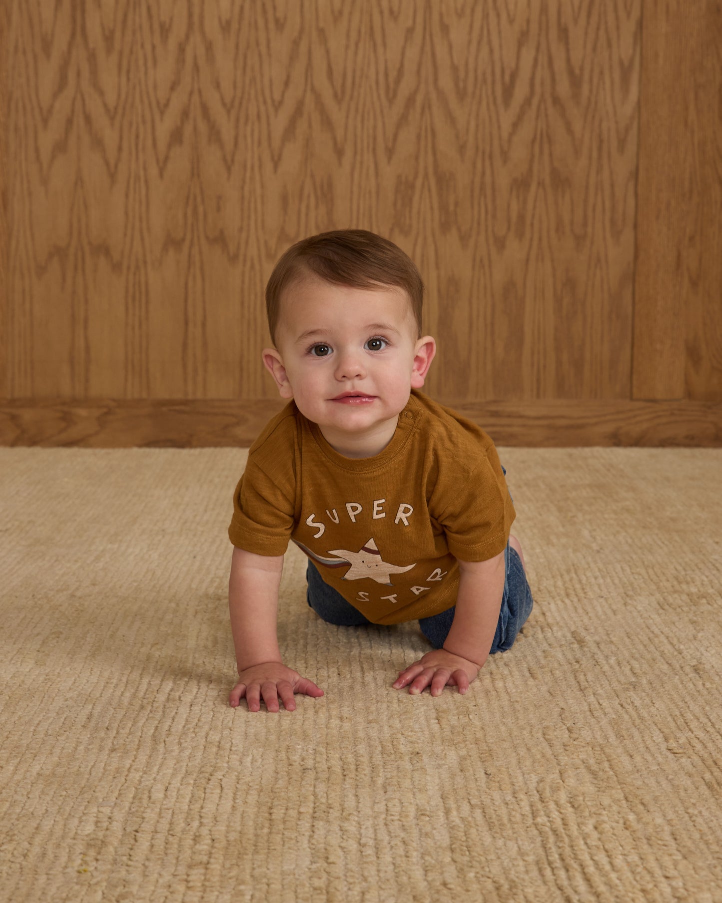 Relaxed Tee || Super Star - Rylee + Cru | Kids Clothes | Trendy Baby Clothes | Modern Infant Outfits |