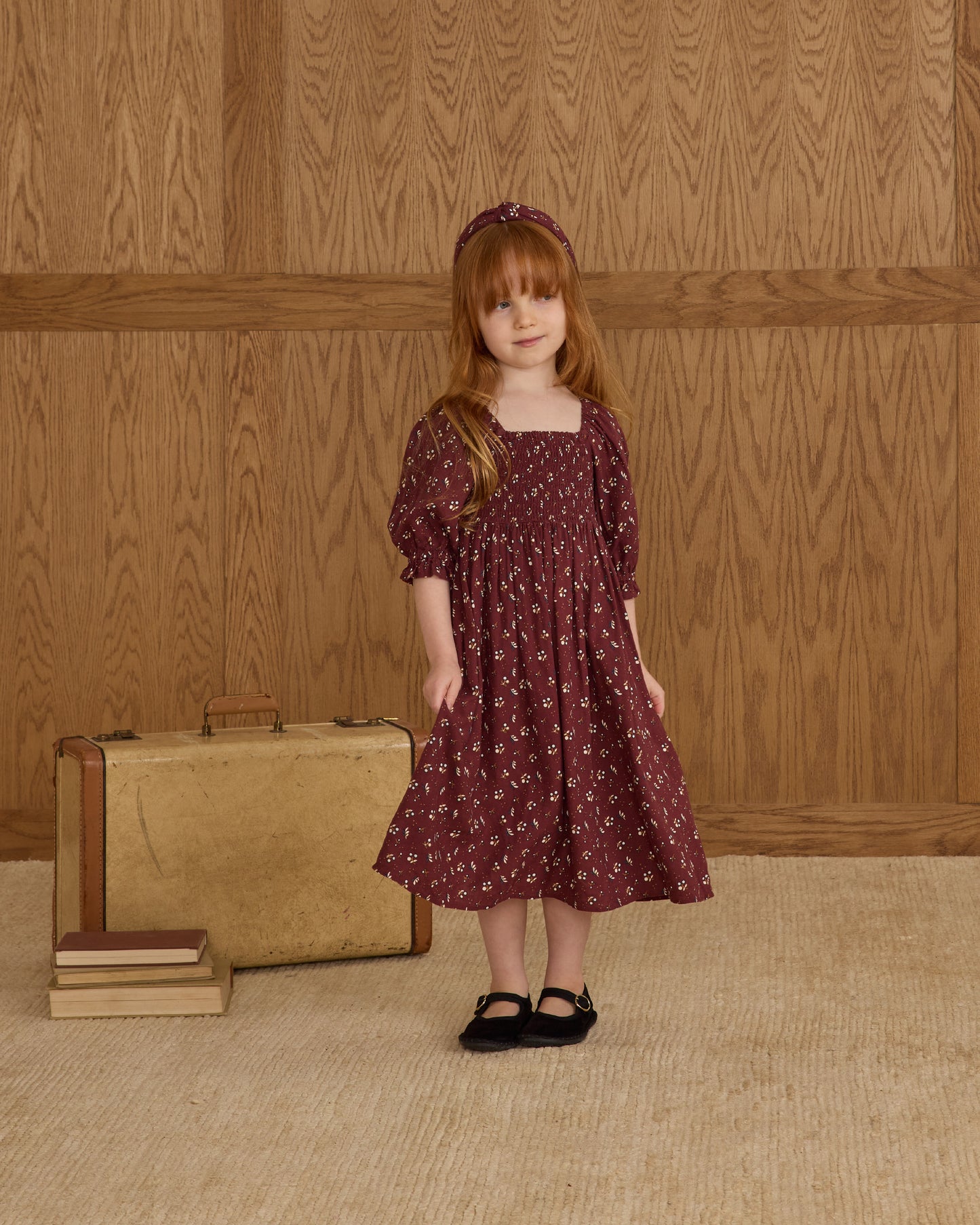 Knotted Headband || Harvest Berry - Rylee + Cru | Kids Clothes | Trendy Baby Clothes | Modern Infant Outfits |