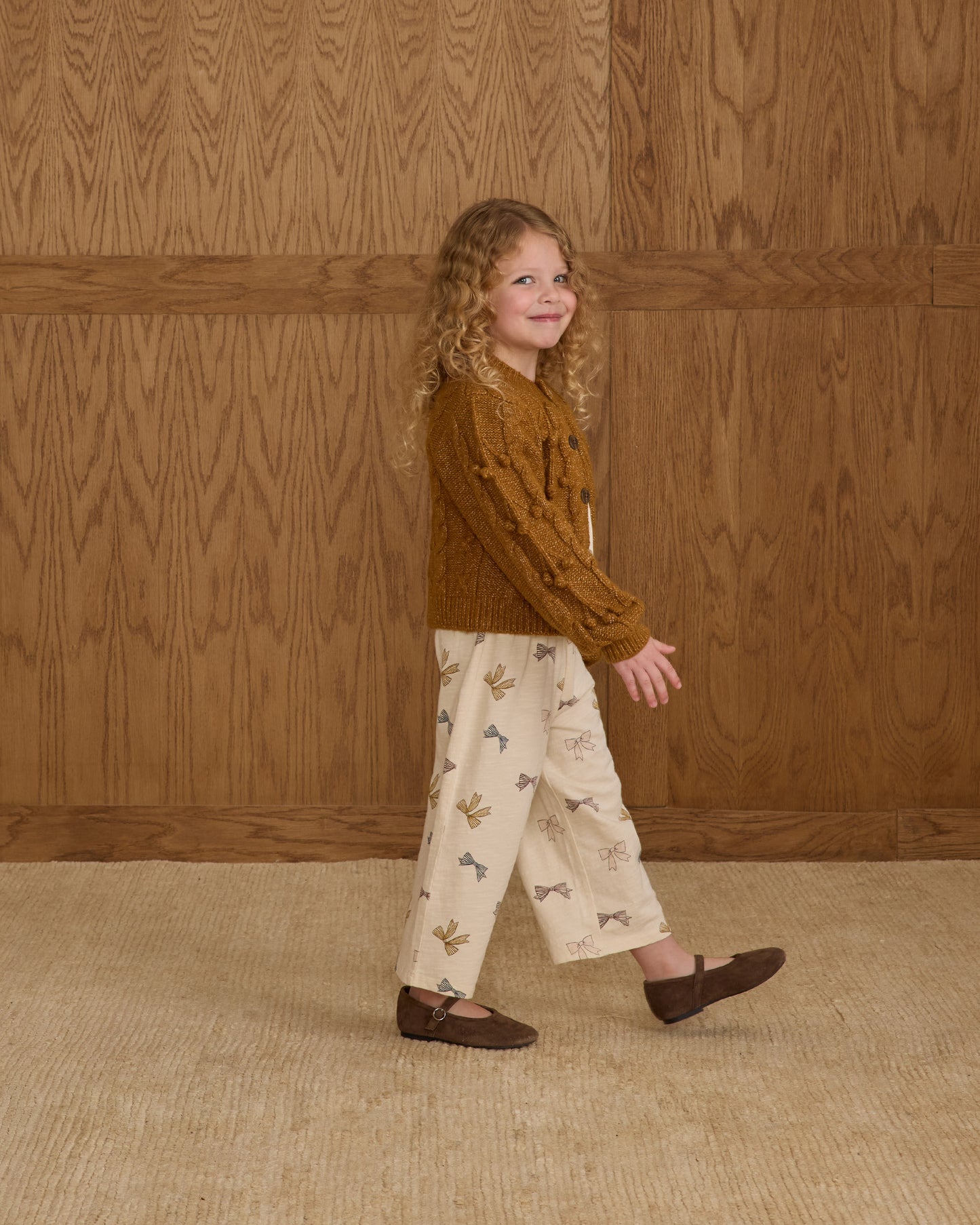 Wide Leg Pant || Bows - Rylee + Cru | Kids Clothes | Trendy Baby Clothes | Modern Infant Outfits |