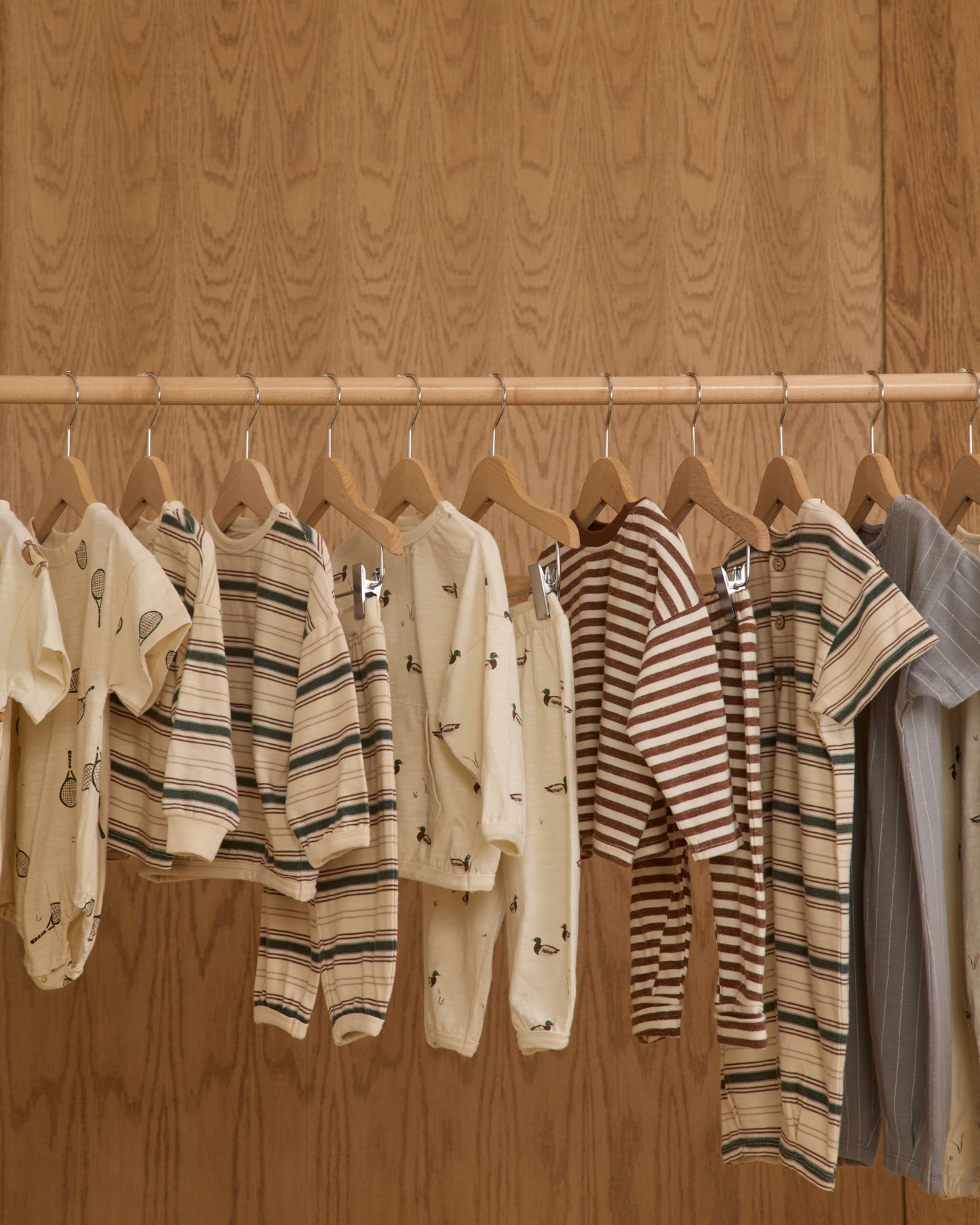 Relaxed Set || Retro Stripe - Rylee + Cru | Kids Clothes | Trendy Baby Clothes | Modern Infant Outfits |