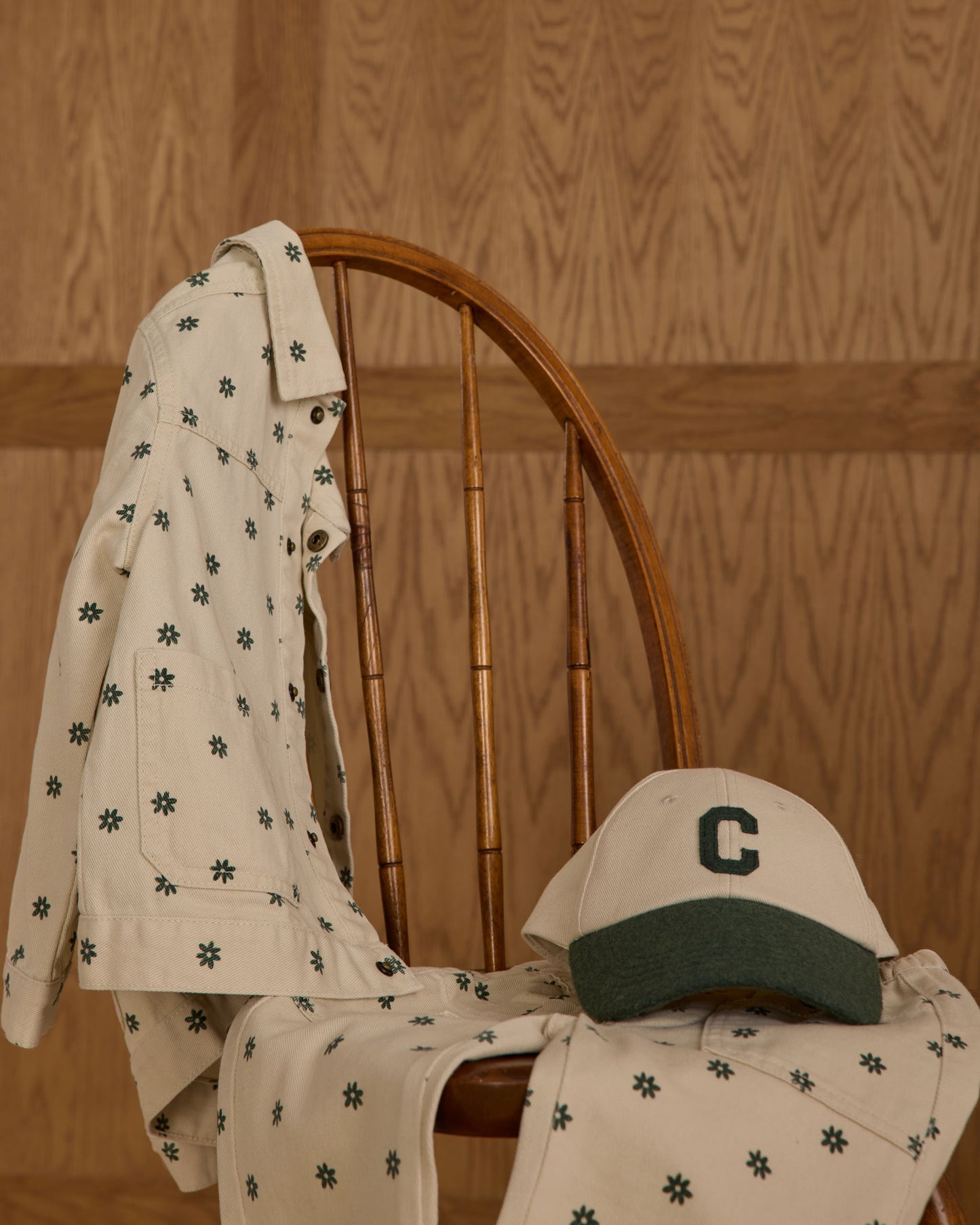 Baseball Hat || Natural - Rylee + Cru | Kids Clothes | Trendy Baby Clothes | Modern Infant Outfits |