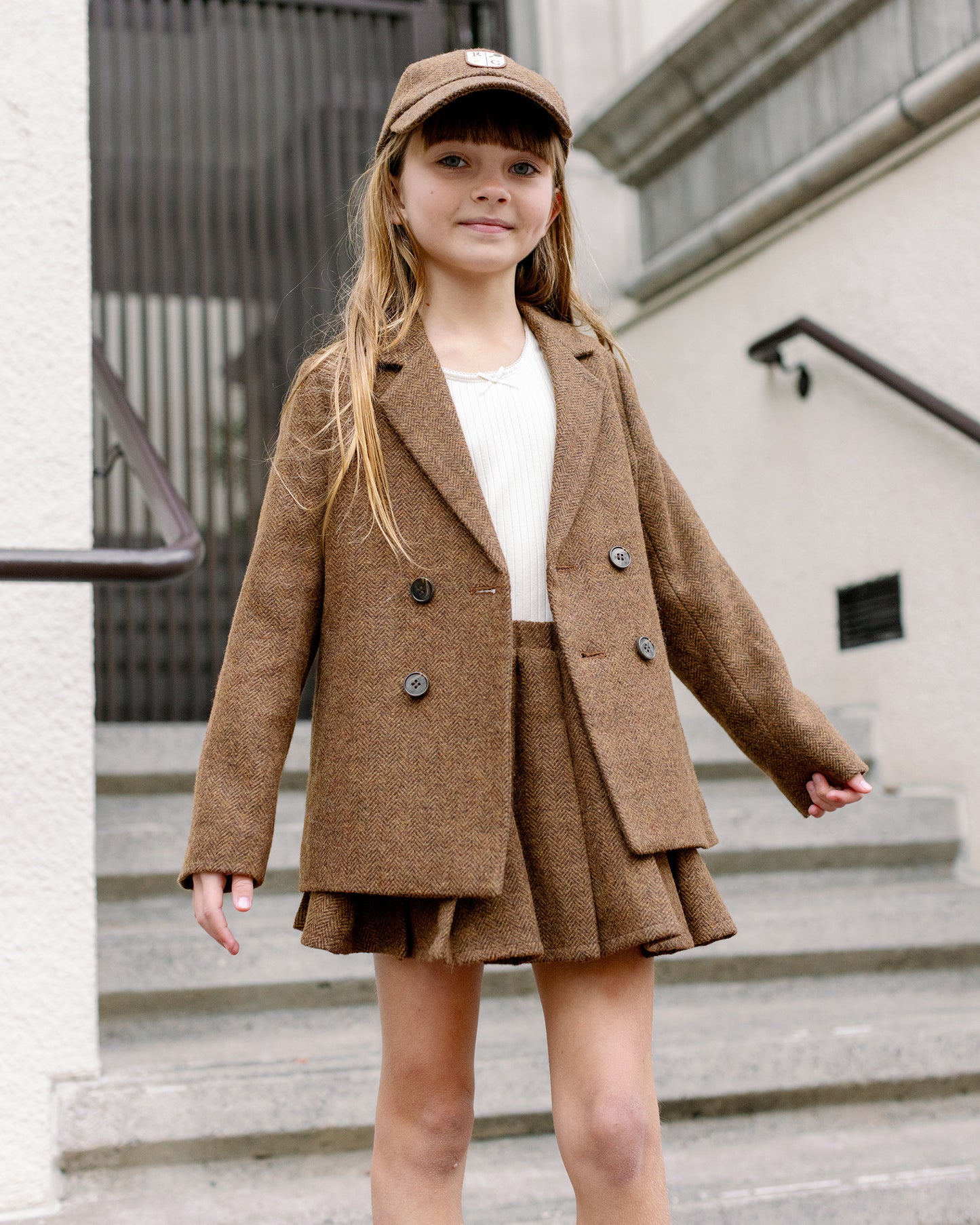 Double Breasted Blazer || Rustic Plaid - Rylee + Cru | Kids Clothes | Trendy Baby Clothes | Modern Infant Outfits |