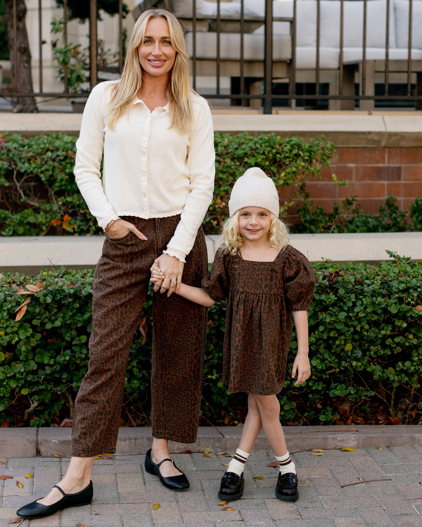 Barrel Denim | Leopard - Rylee + Cru | Kids Clothes | Trendy Baby Clothes | Modern Infant Outfits |