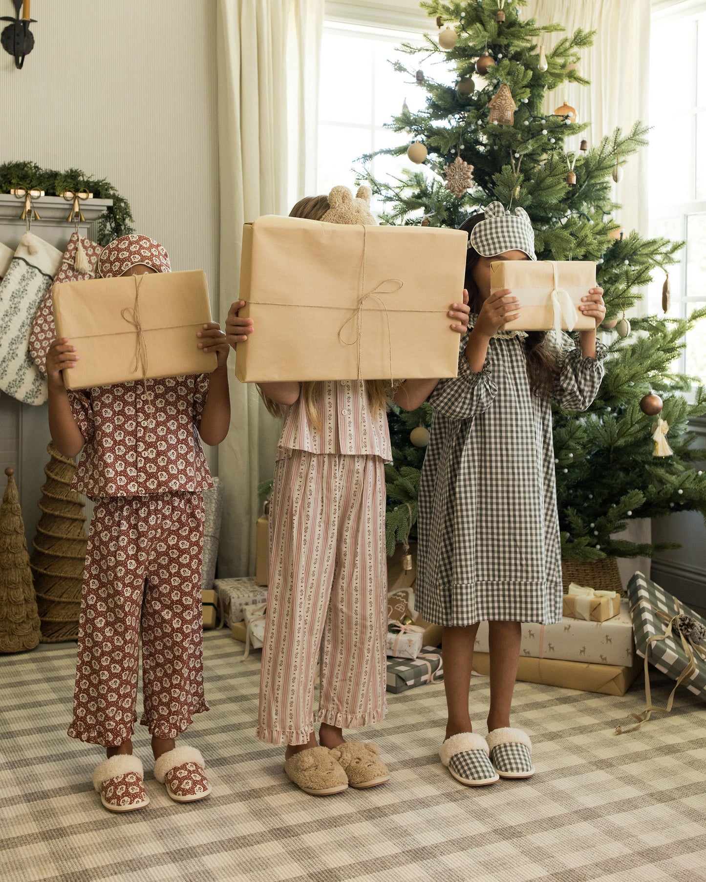 Slippers || Teddy Bear - Rylee + Cru | Kids Clothes | Trendy Baby Clothes | Modern Infant Outfits |