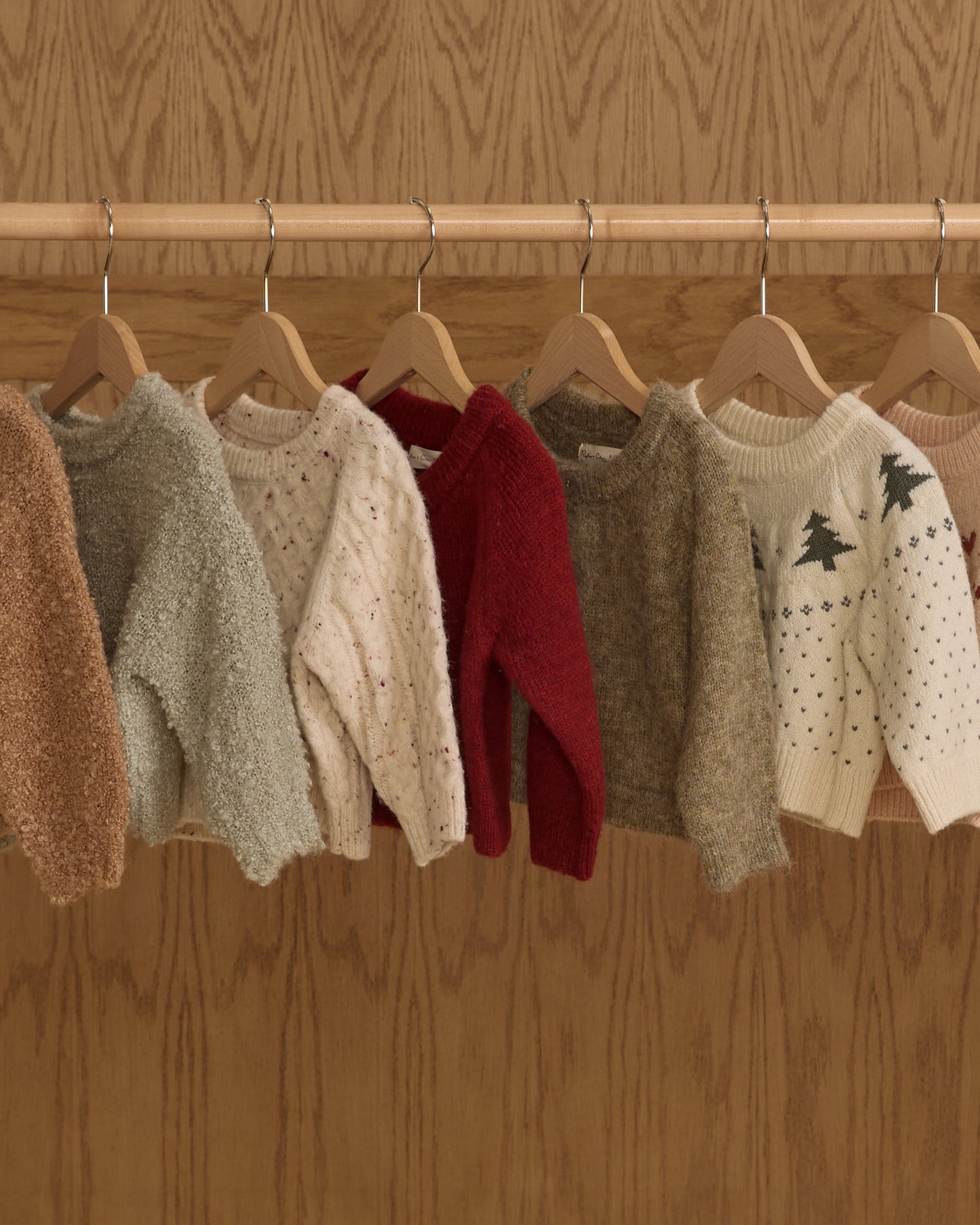 Fair Isle Sweater || Trees - Rylee + Cru | Kids Clothes | Trendy Baby Clothes | Modern Infant Outfits |