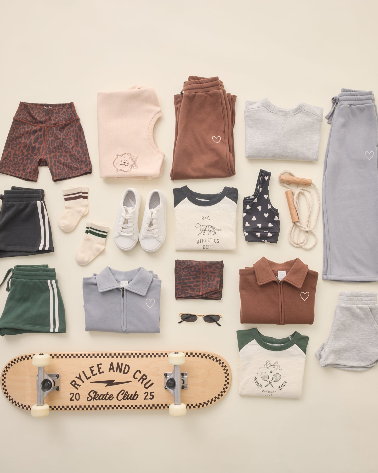 Hailey Sweatpant || Dusty Blue - Rylee + Cru | Kids Clothes | Trendy Baby Clothes | Modern Infant Outfits |