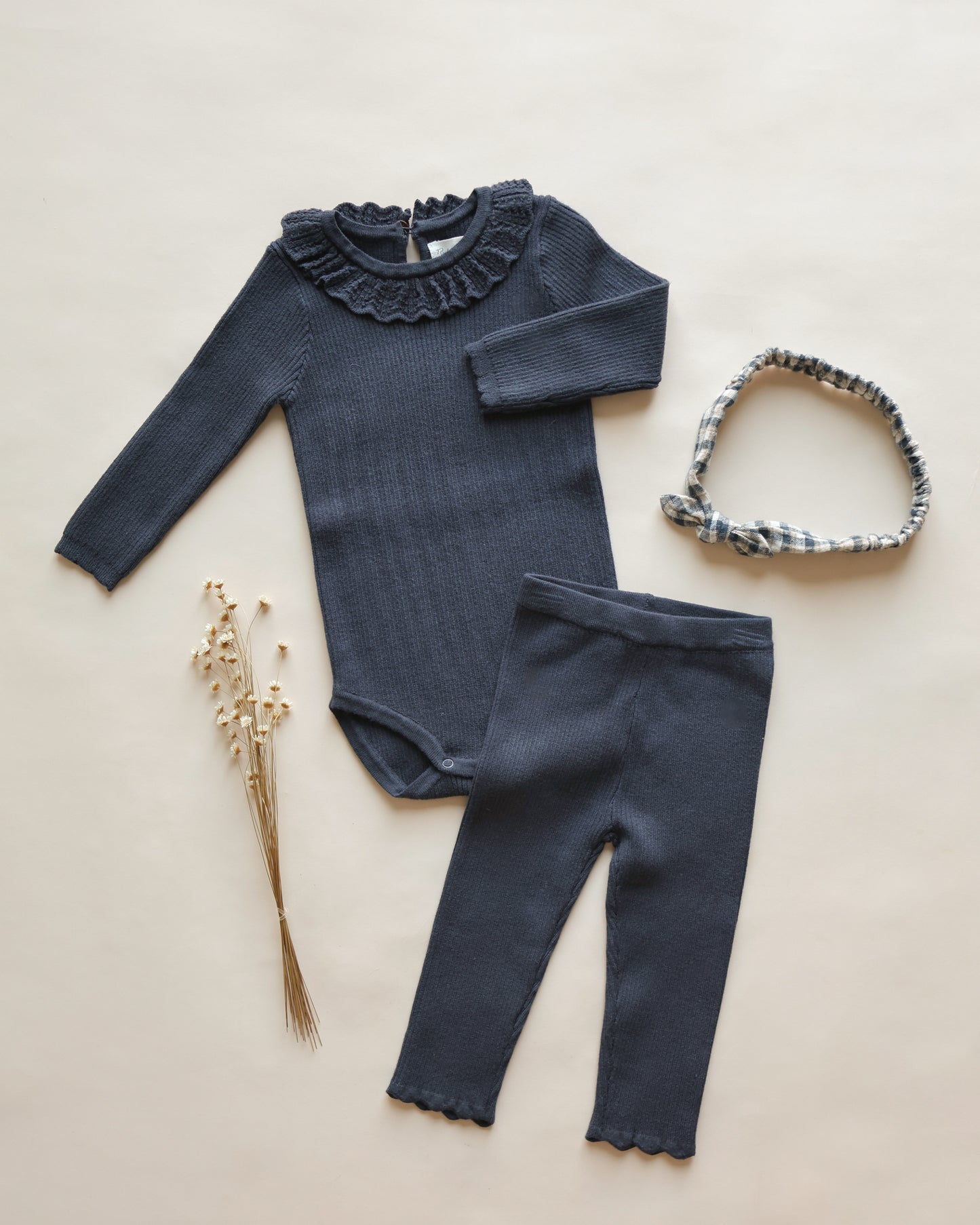 Legging || Navy - Rylee + Cru | Kids Clothes | Trendy Baby Clothes | Modern Infant Outfits |