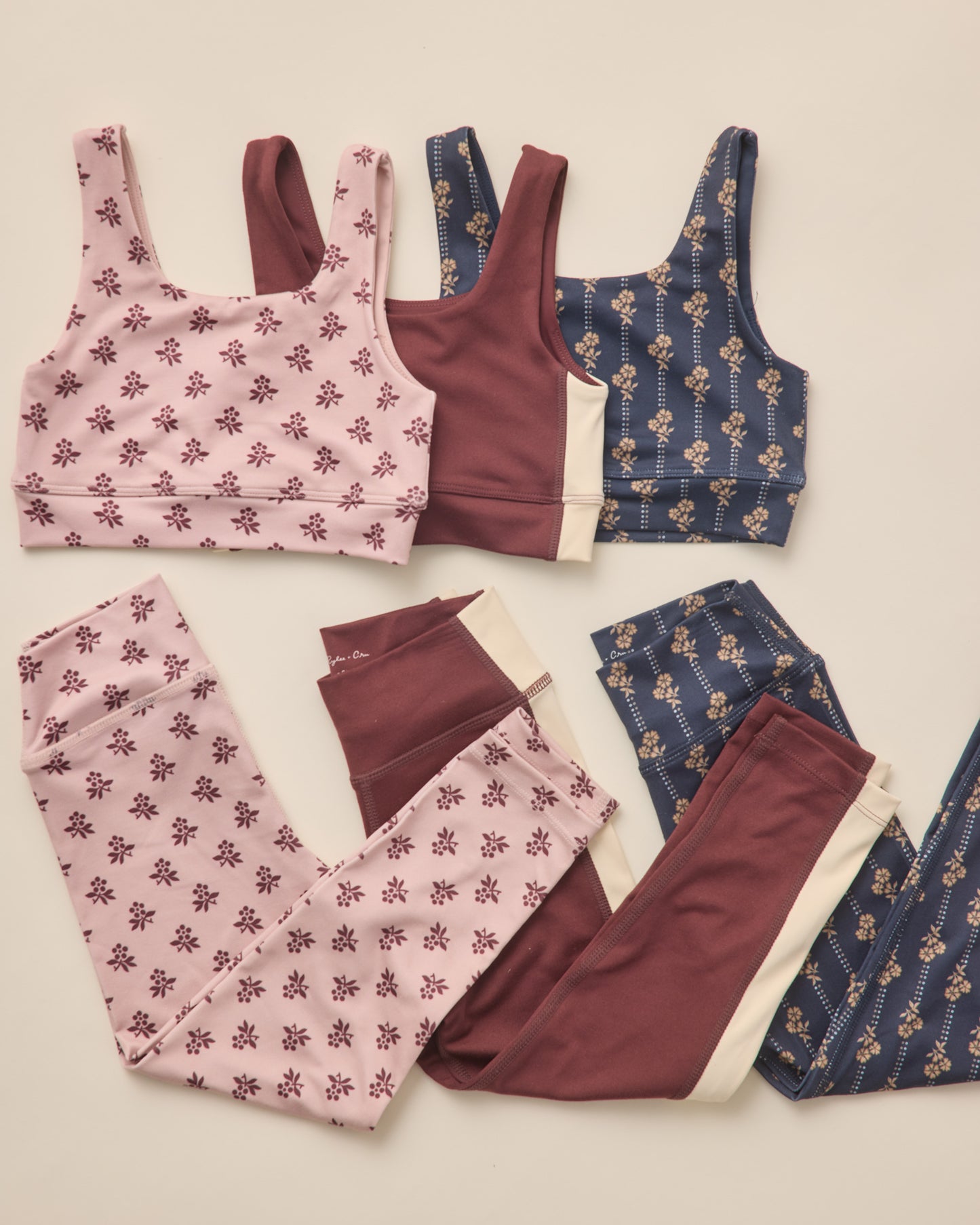 Basic Legging || Blush Fleur - Rylee + Cru | Kids Clothes | Trendy Baby Clothes | Modern Infant Outfits |