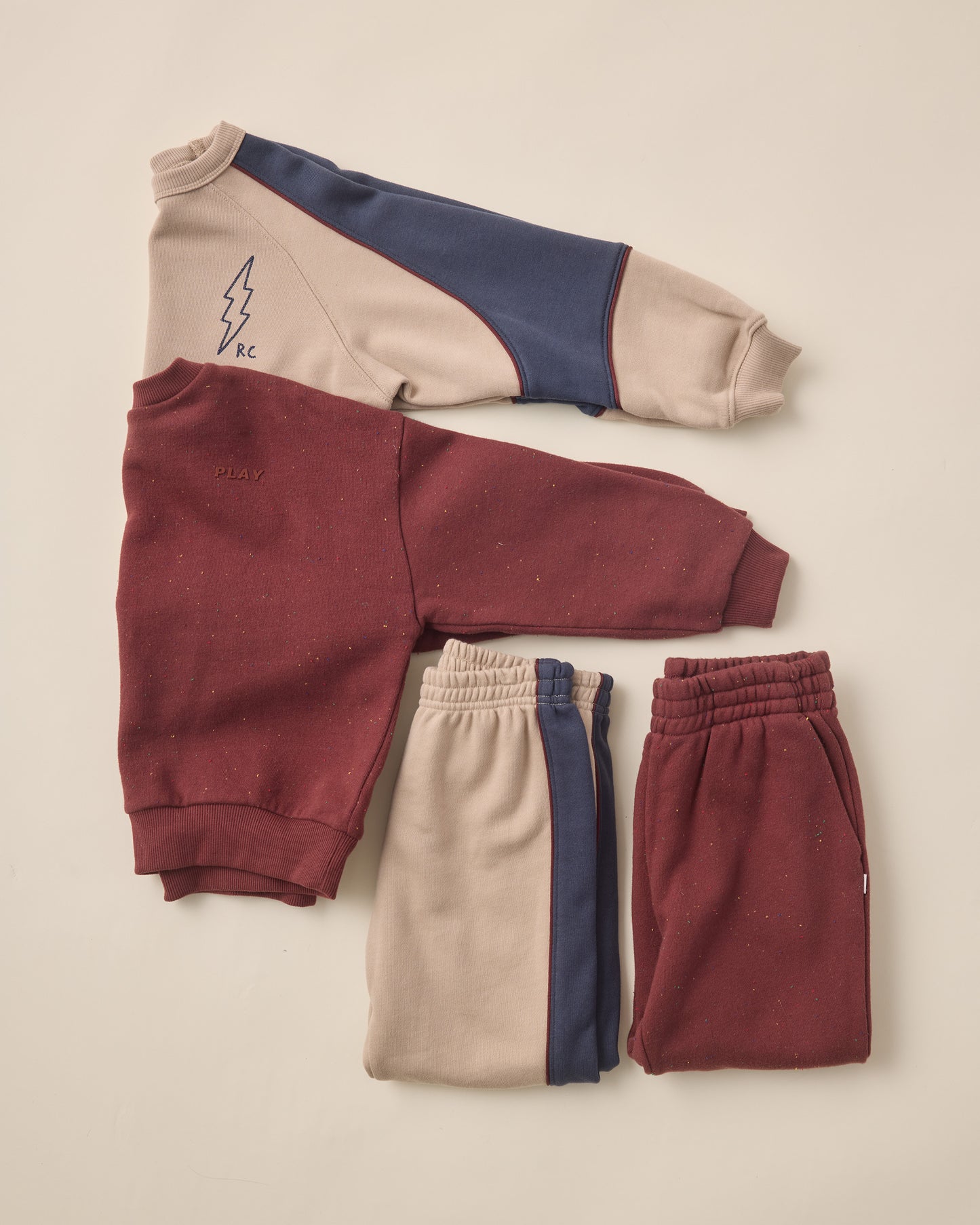 Relaxed Sweatshirt || Burgundy - Rylee + Cru | Kids Clothes | Trendy Baby Clothes | Modern Infant Outfits |