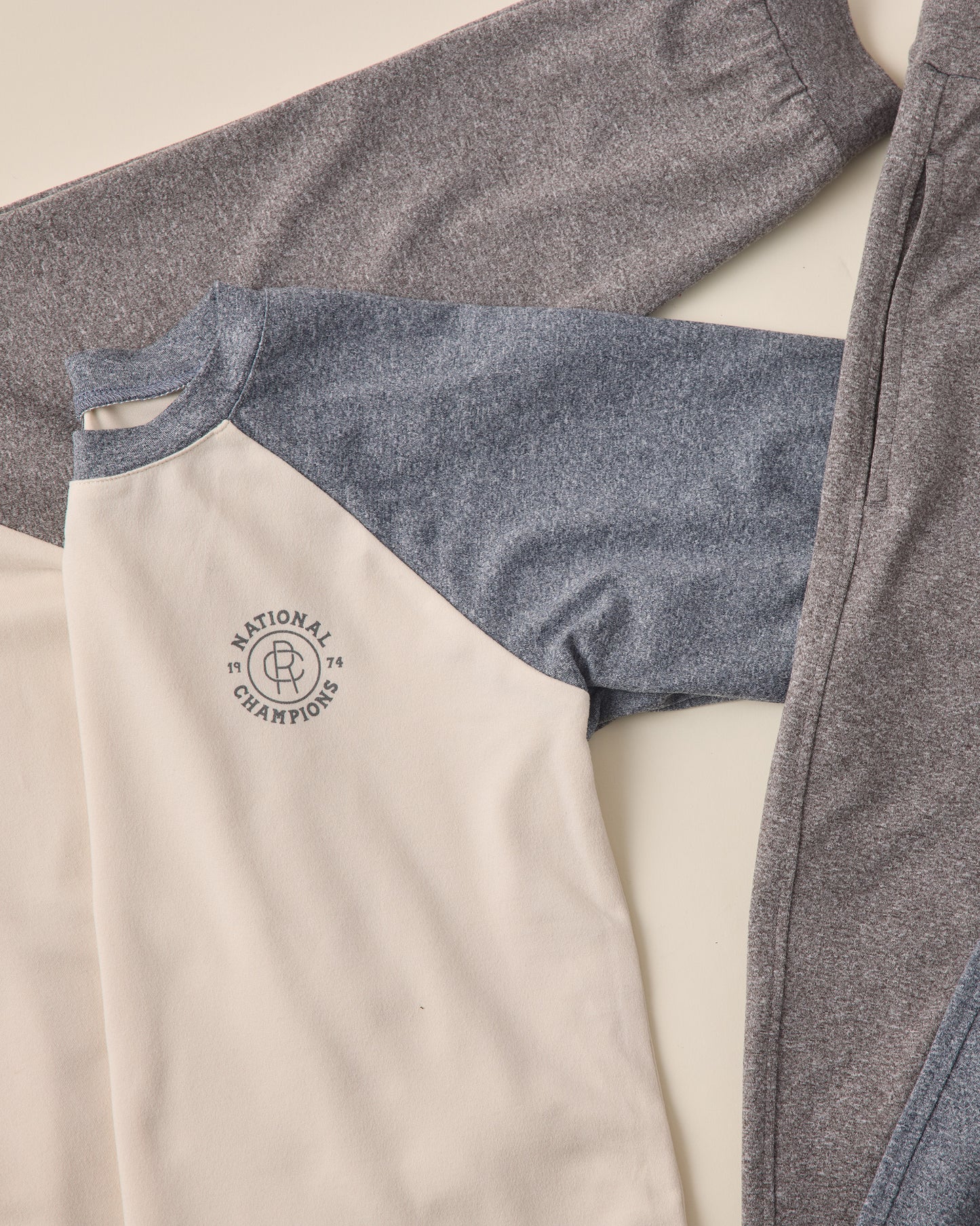 Raglan Tee || Heathered Navy - Rylee + Cru | Kids Clothes | Trendy Baby Clothes | Modern Infant Outfits |