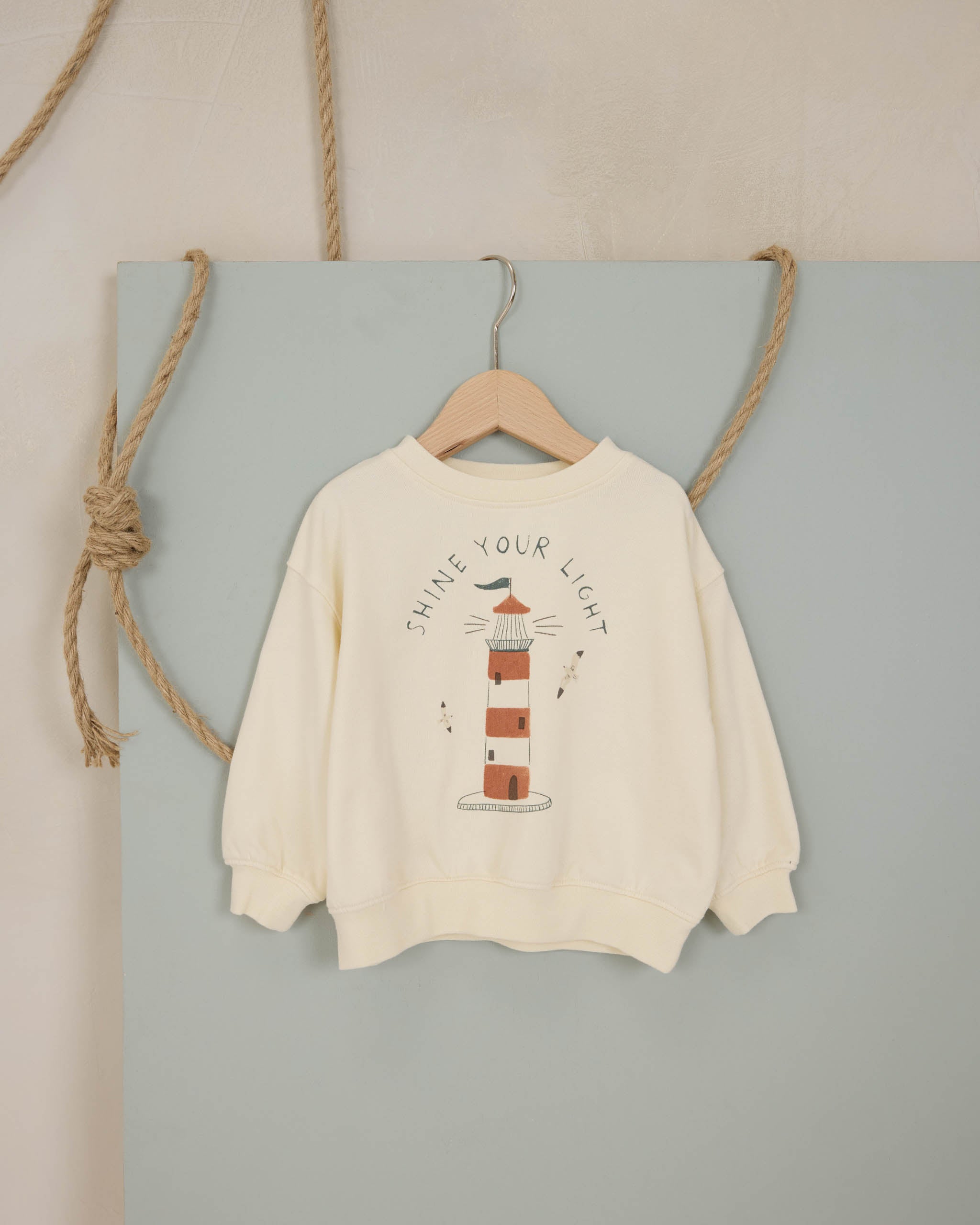 Sweatshirt || Lighthouse - Rylee + Cru | Kids Clothes | Trendy Baby Clothes | Modern Infant Outfits |