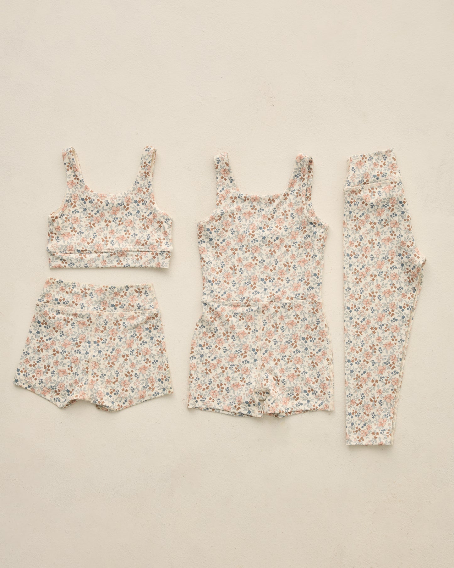 マリブ ボディスーツ フラワー フィールド