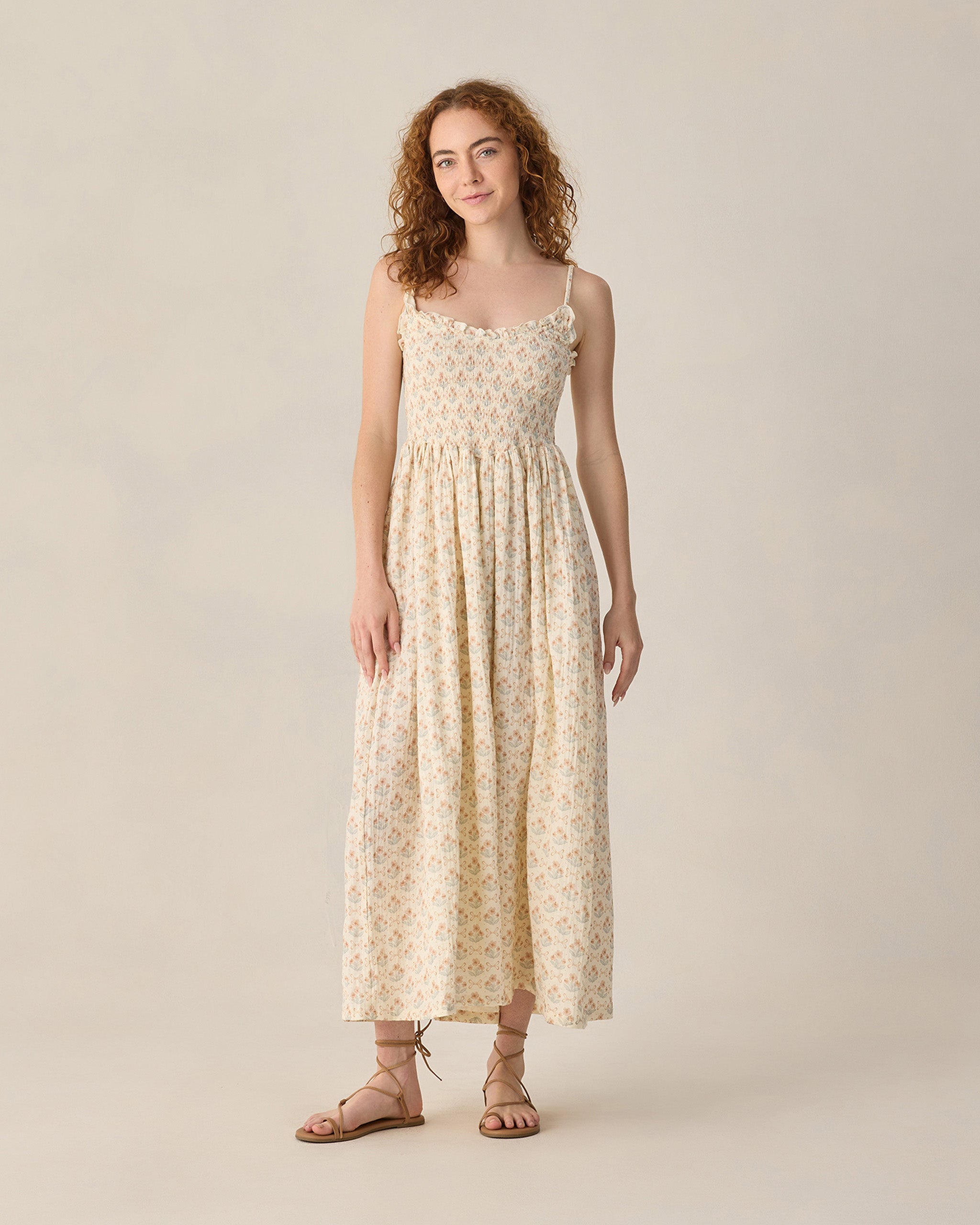 chrissy floral maxi dress Women's Chrissy Dress Blossom – Rylee + Cru