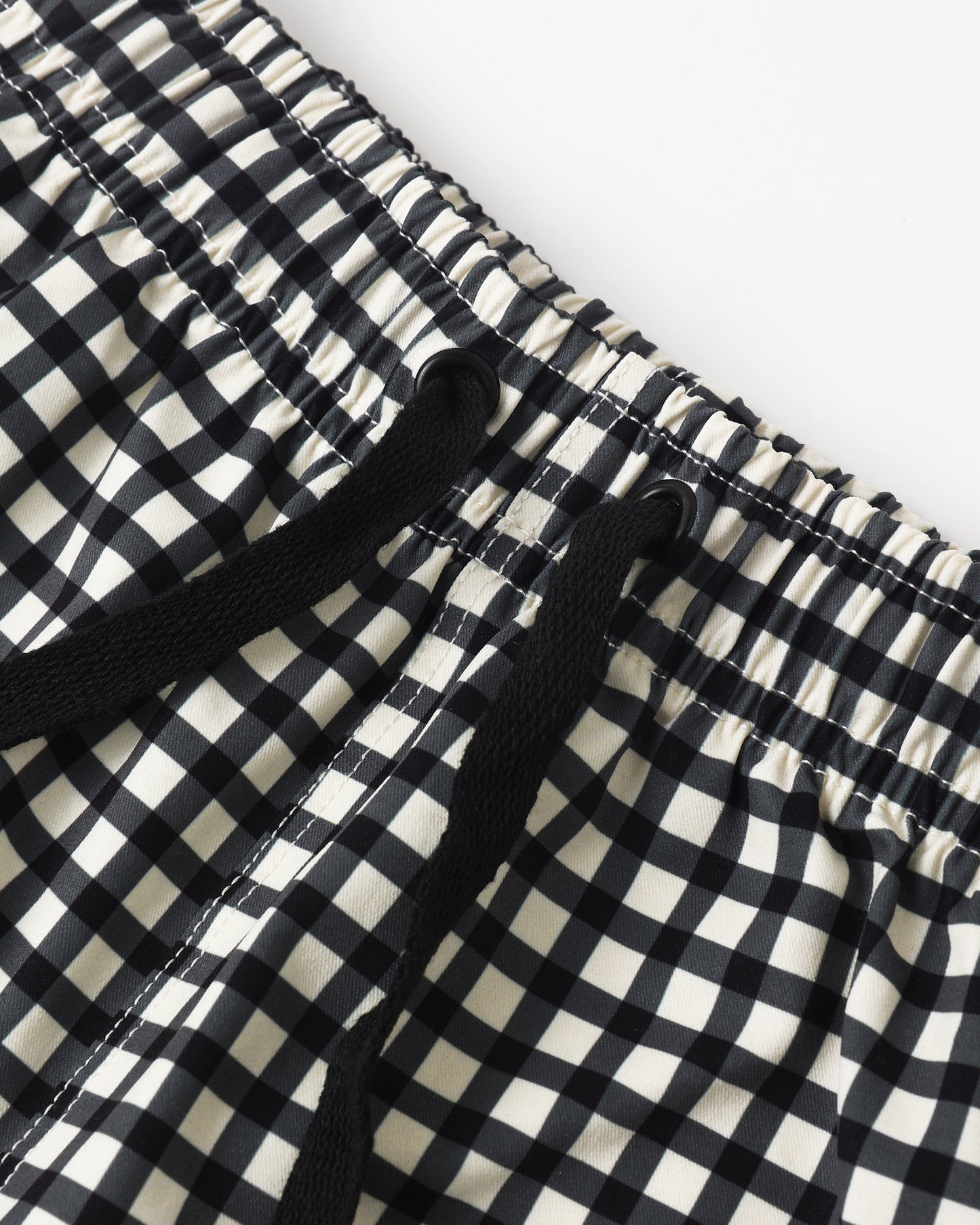 Swim Trunk Black Gingham - Rylee + Cru | Kids Clothes | Trendy Baby Clothes | Modern Infant Outfits |
