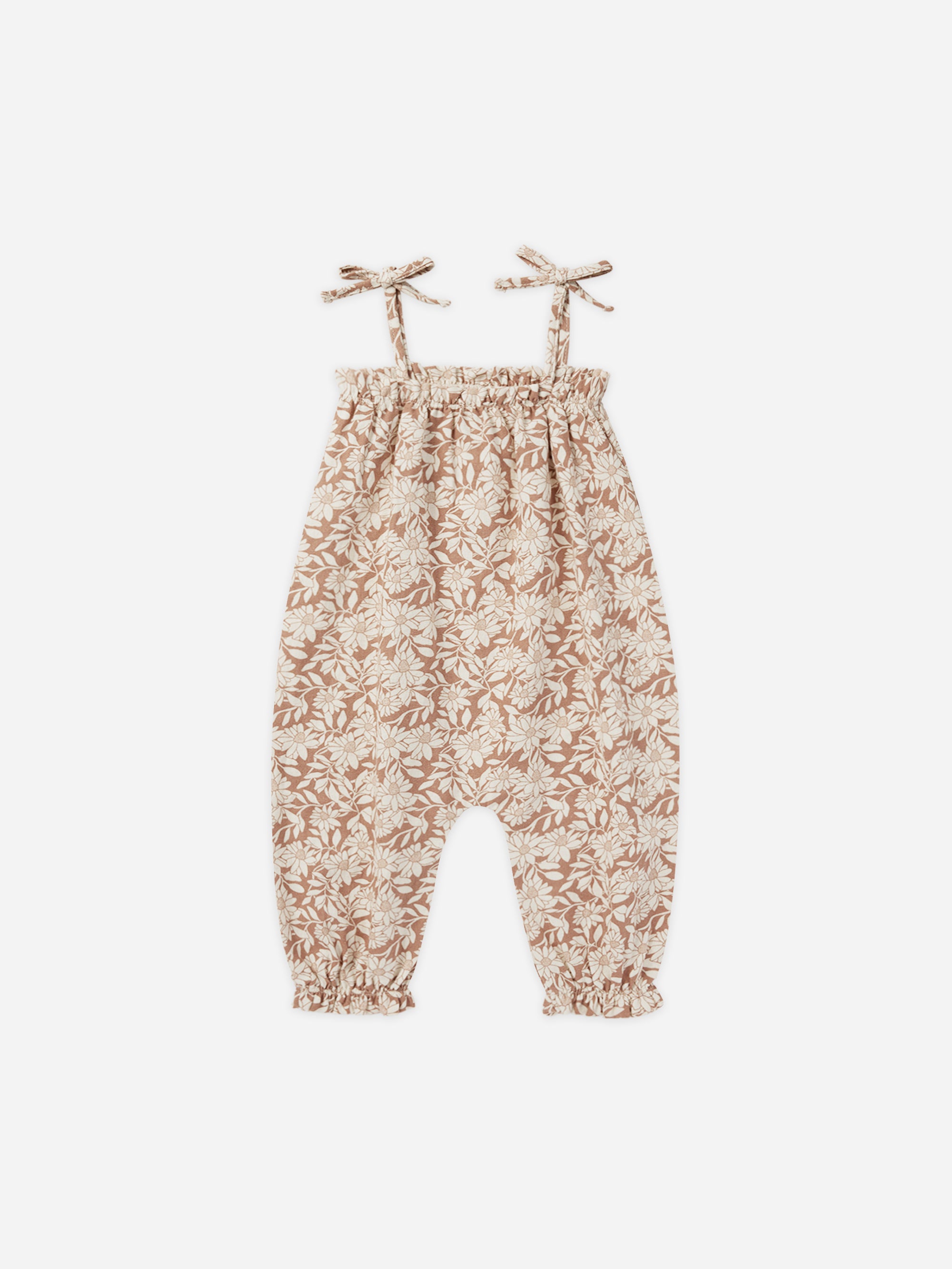 Bubble Jumpsuit || Plumeria - Rylee + Cru | Kids Clothes | Trendy Baby Clothes | Modern Infant Outfits |