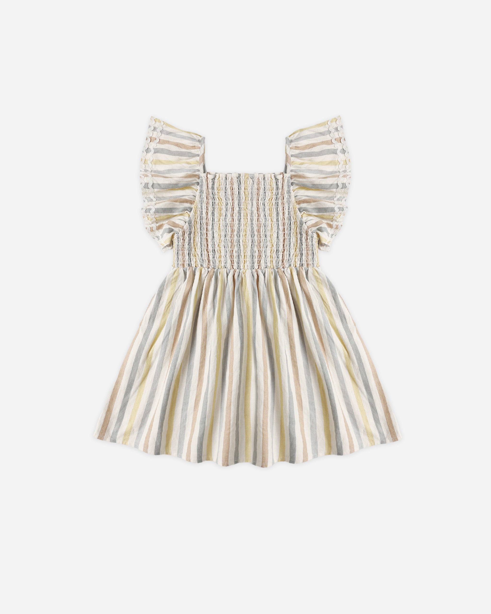 Lindsay Dress Valencia Stripe – Rylee + Cru