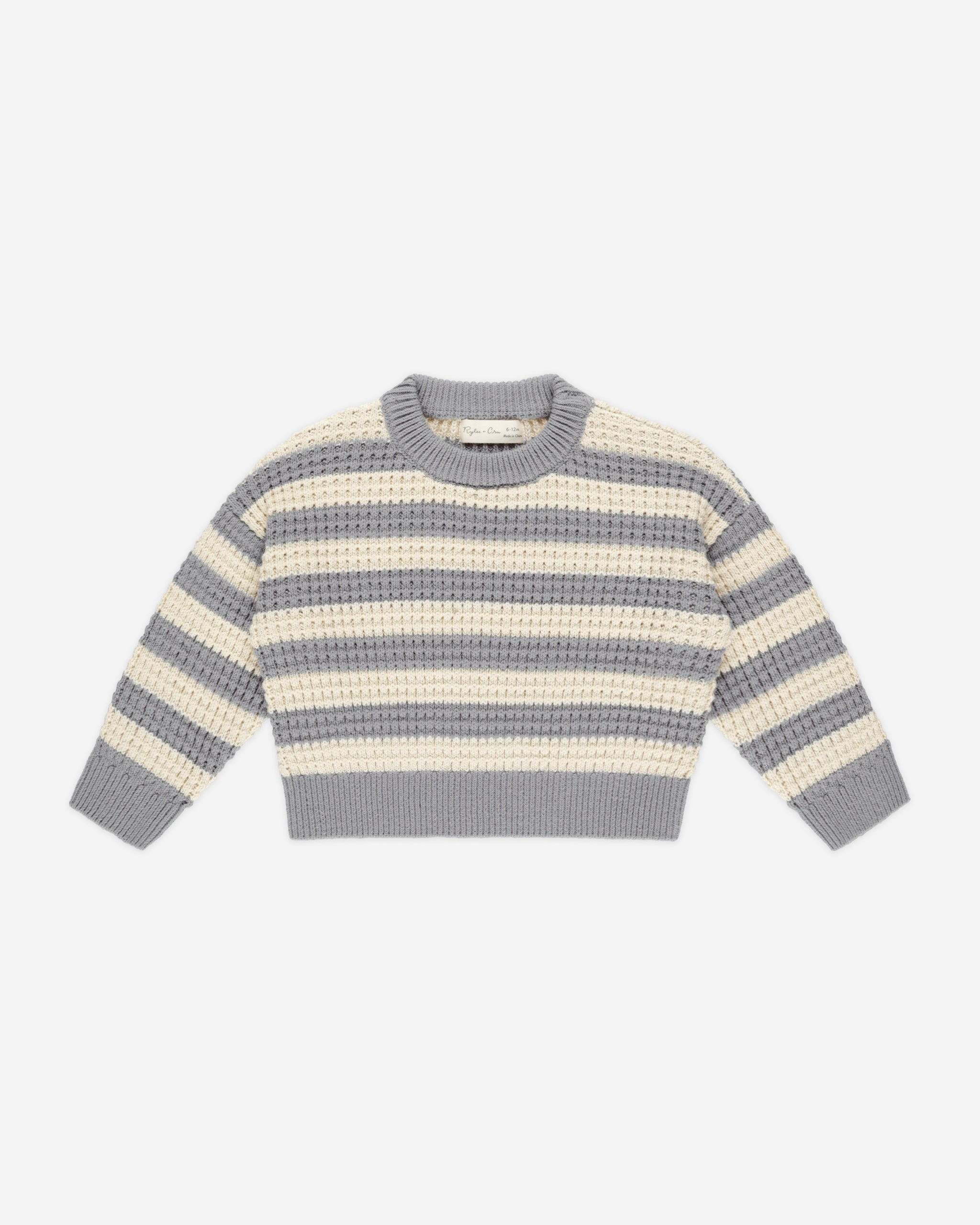 Rylee & Cru Knit good Crewneck Pullover Sweater