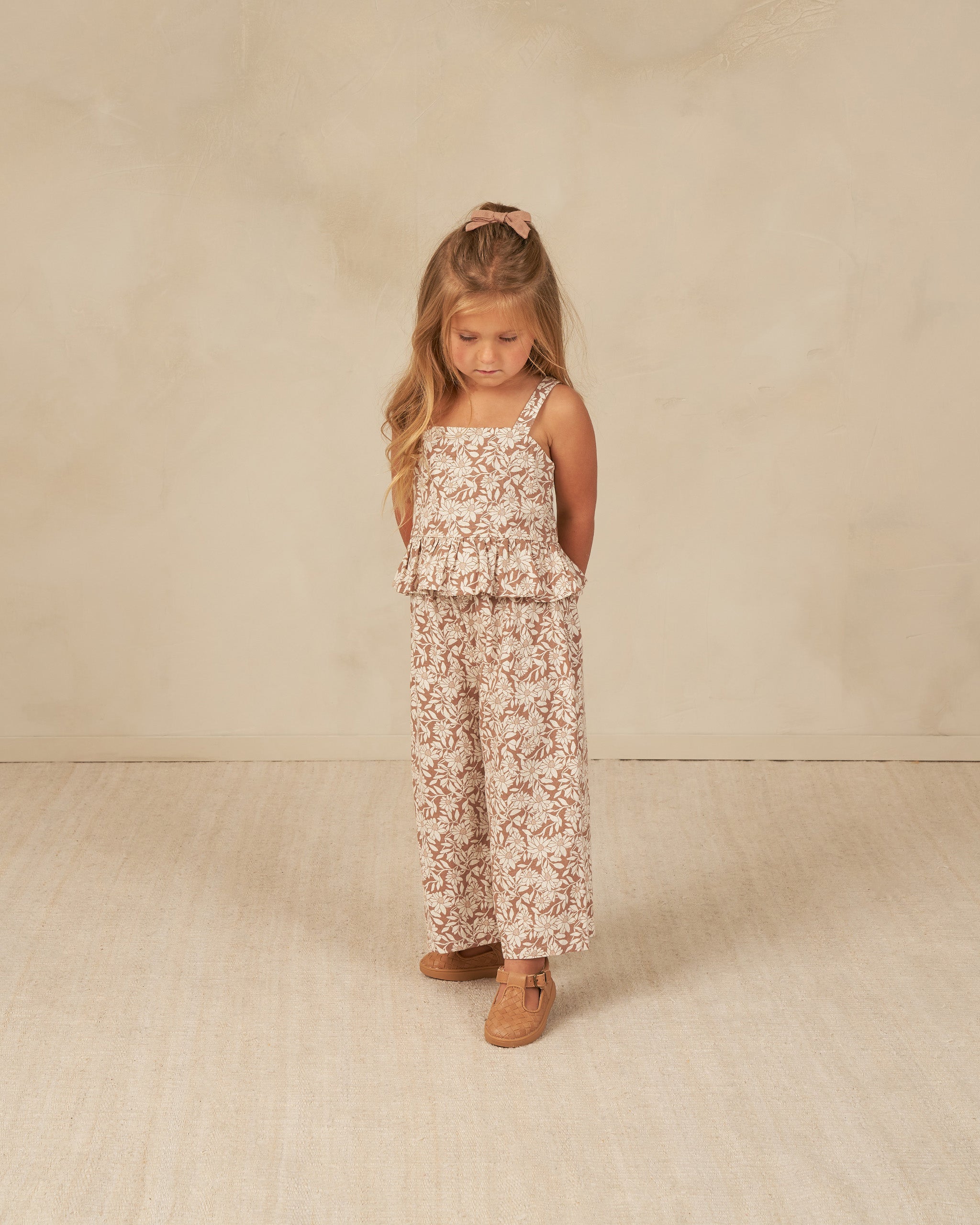 Wide Leg Pant || Plumeria - Rylee + Cru | Kids Clothes | Trendy Baby Clothes | Modern Infant Outfits |