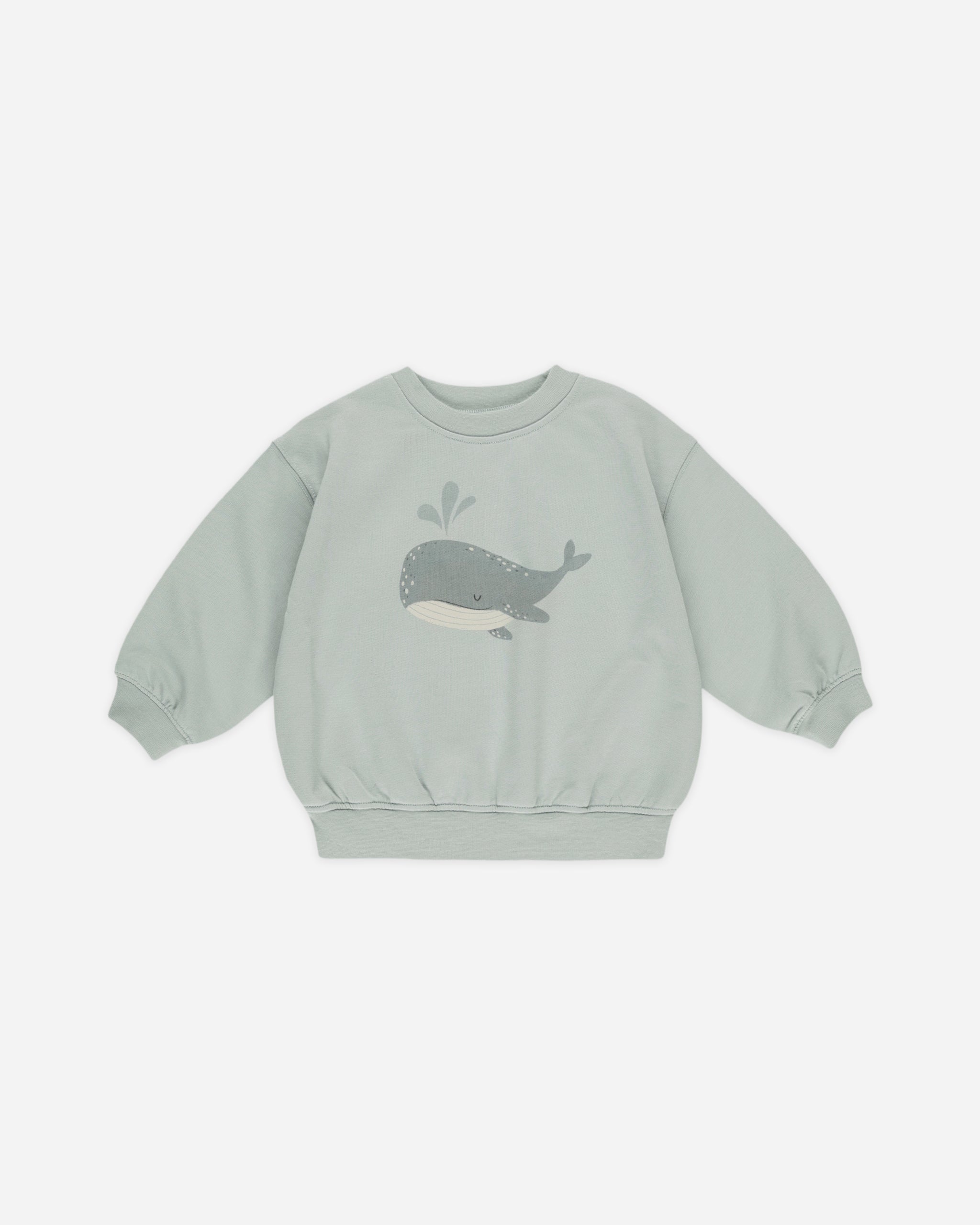 Sweatshirt || Whale - Rylee + Cru | Kids Clothes | Trendy Baby Clothes | Modern Infant Outfits |