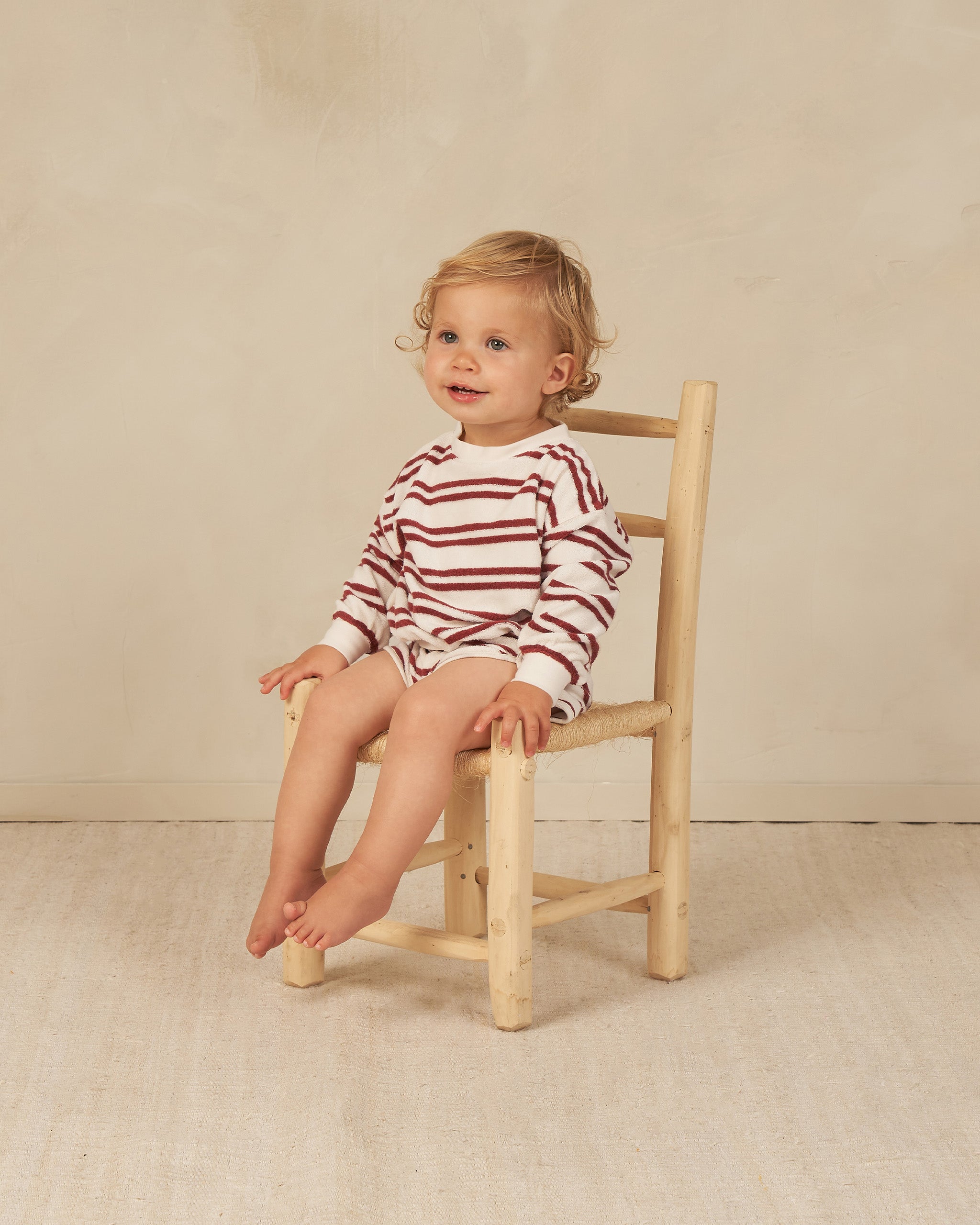 Sweatshirt || Red Stripe - Rylee + Cru | Kids Clothes | Trendy Baby Clothes | Modern Infant Outfits |