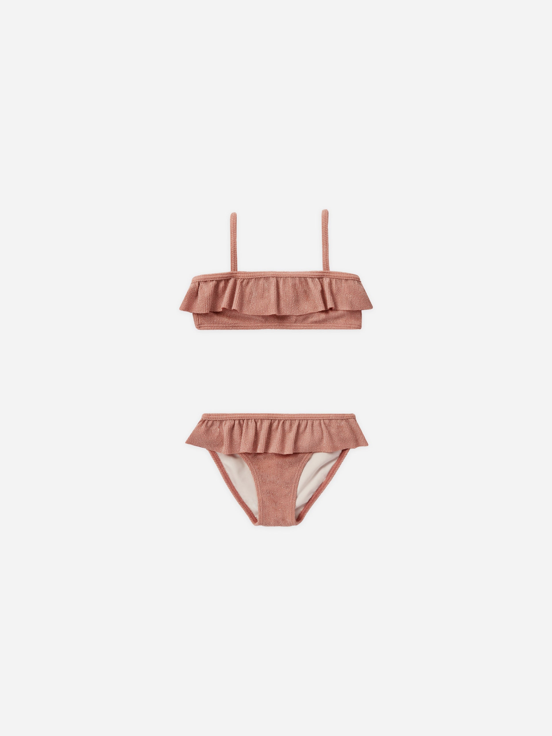 Parker Bikini || Lipstick - Rylee + Cru | Kids Clothes | Trendy Baby Clothes | Modern Infant Outfits |