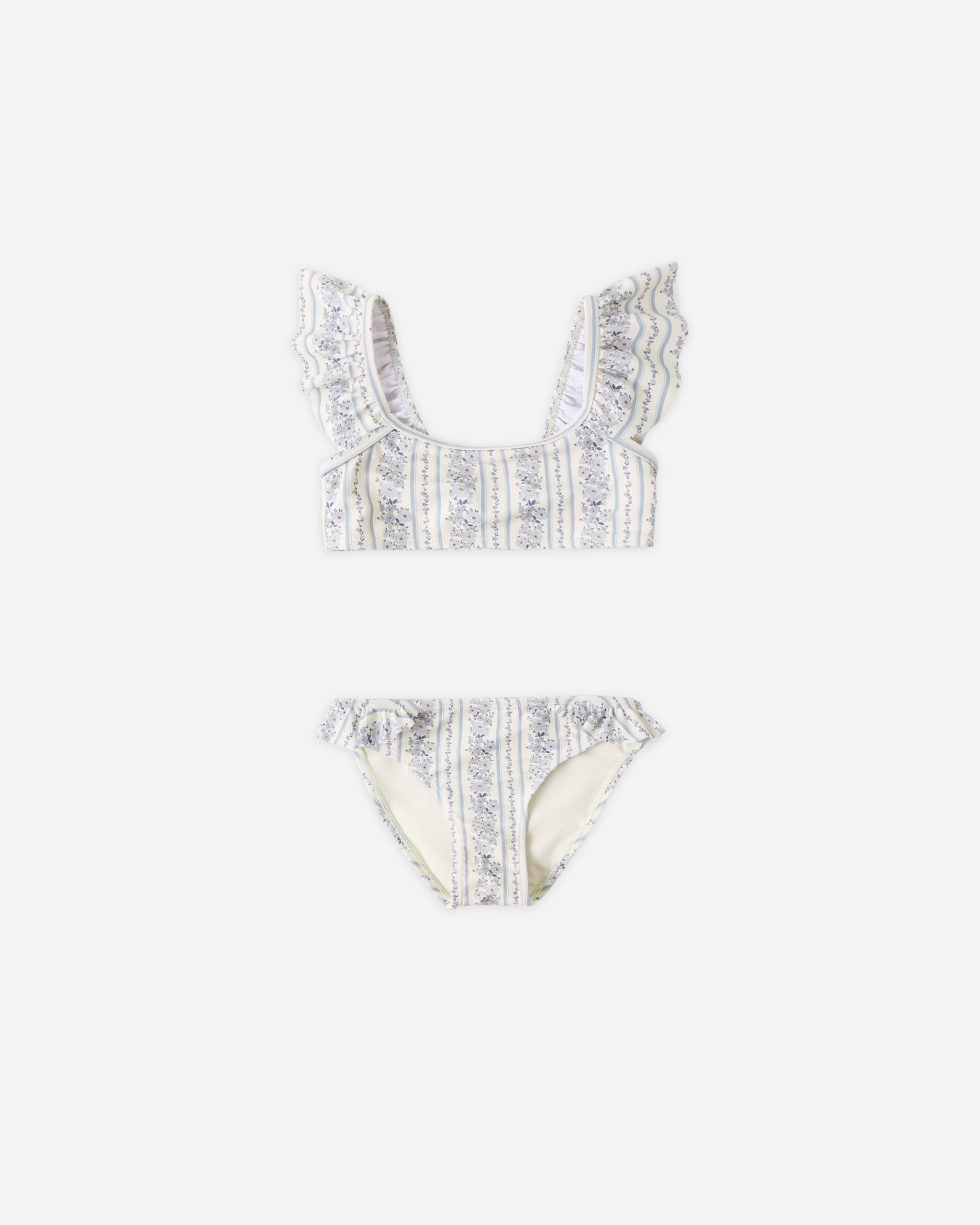 Hanalei Two-Piece Blue Floral – Rylee + Cru