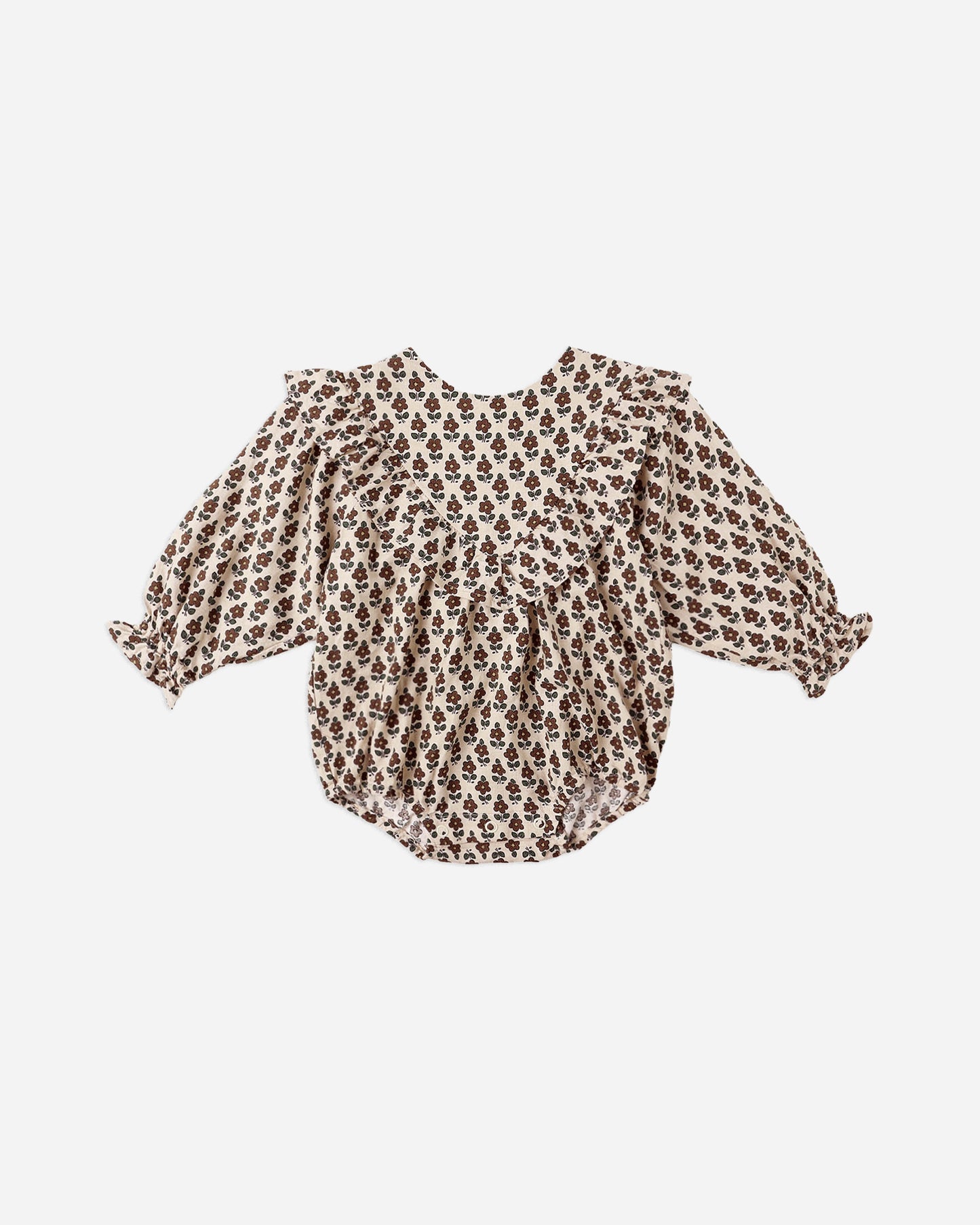 Winnie Romper || Harvest Floral - Rylee + Cru | Kids Clothes | Trendy Baby Clothes | Modern Infant Outfits |