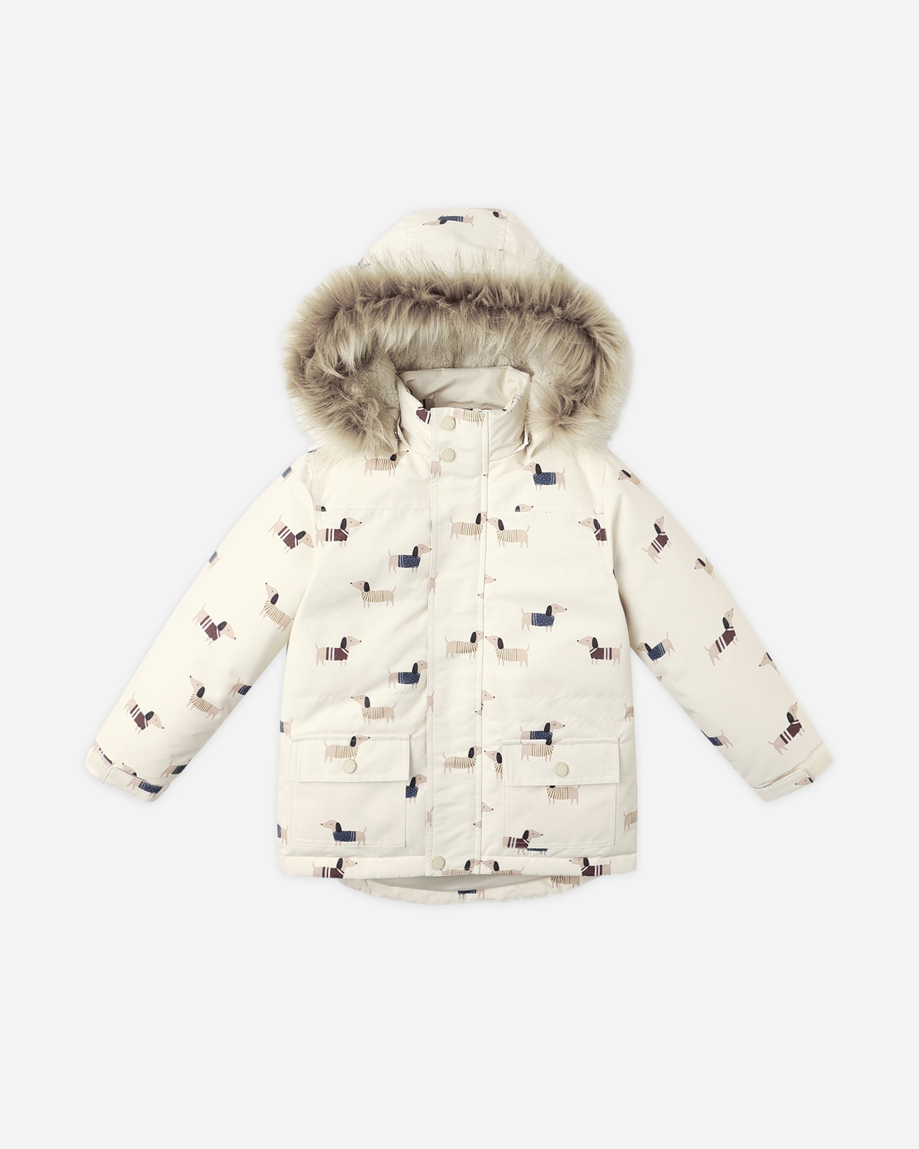 Parka Ski Jacket || Dachshund – Rylee Cru - Main Image