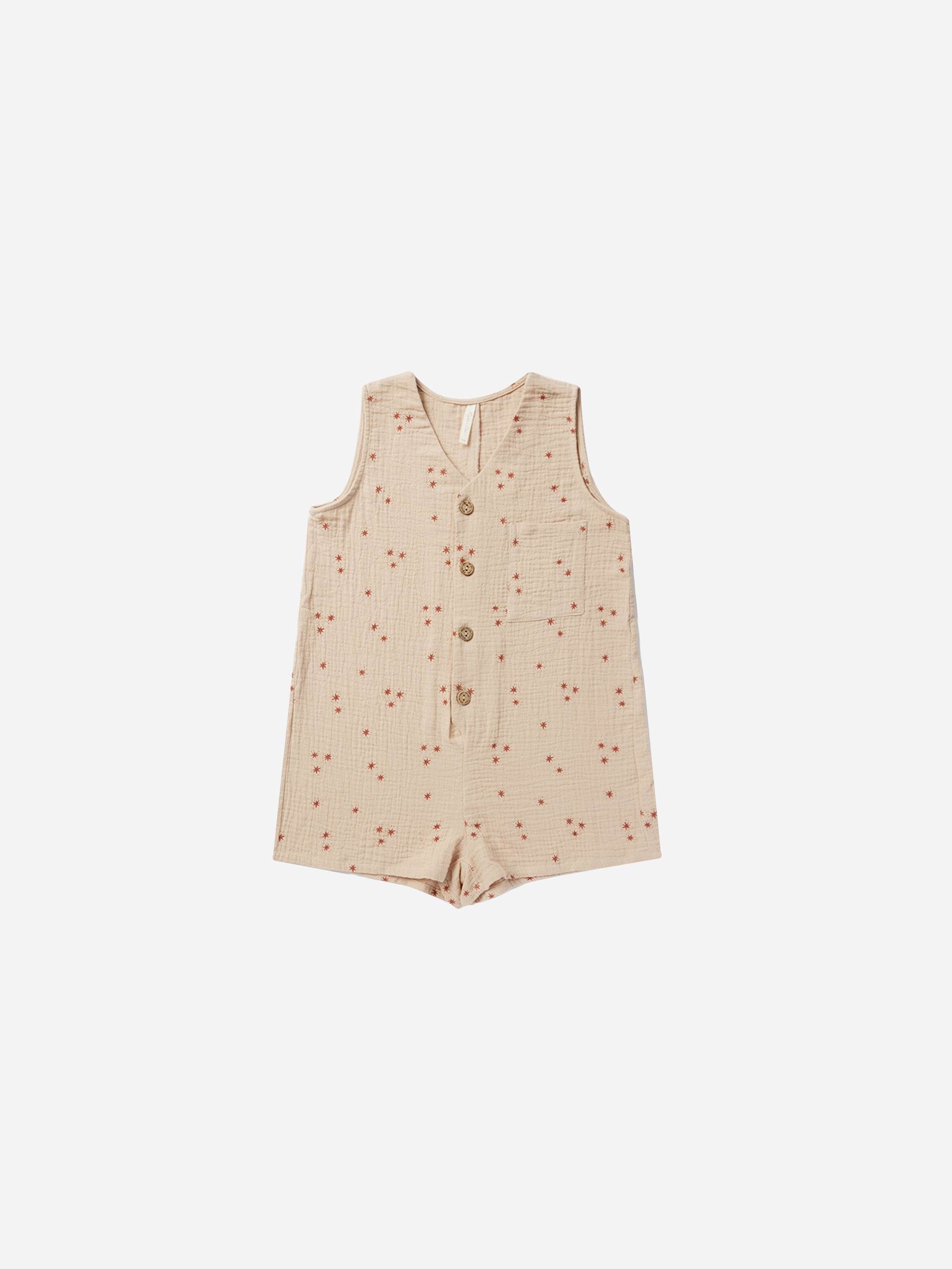 Amari Romper || Starburst - Rylee + Cru | Kids Clothes | Trendy Baby Clothes | Modern Infant Outfits |
