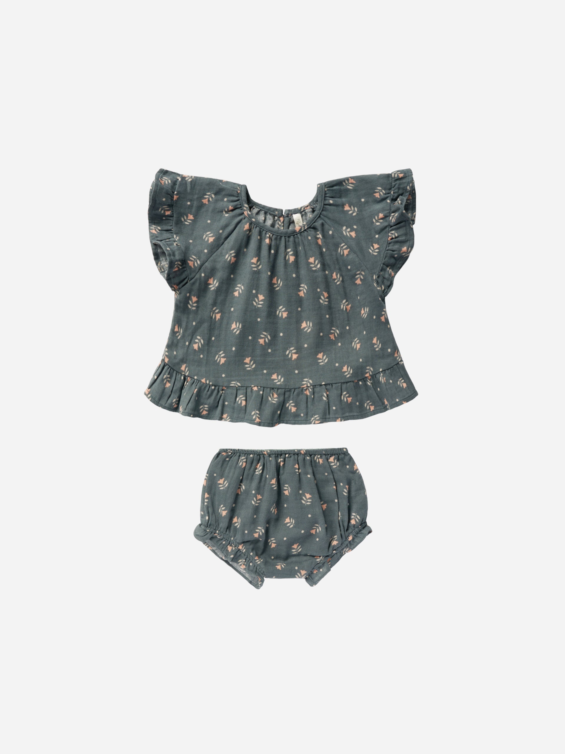 Butterfly Top + Bloomer Set || Morning Glory - Rylee + Cru | Kids Clothes | Trendy Baby Clothes | Modern Infant Outfits |