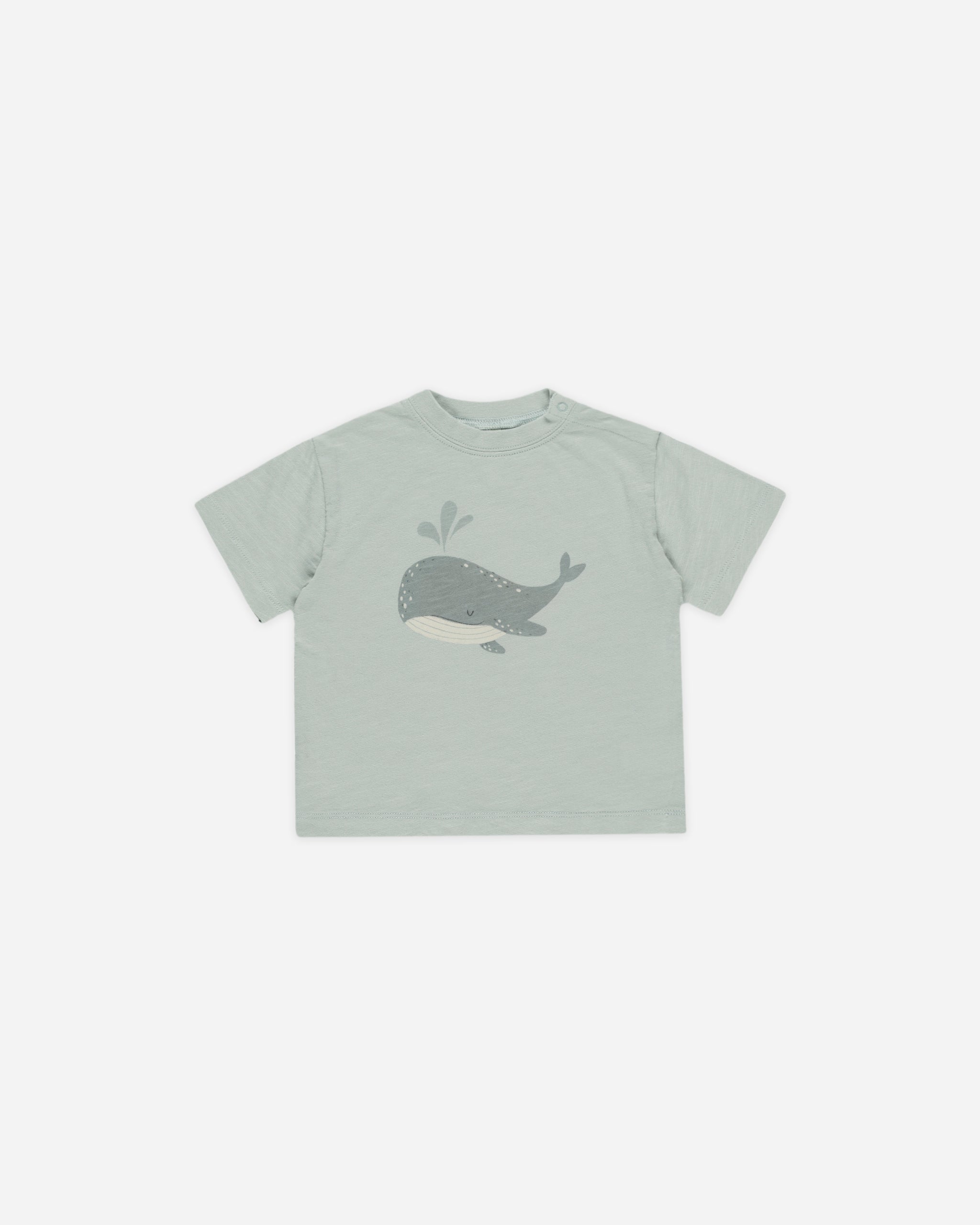 Relaxed Tee || Whale - Rylee + Cru | Kids Clothes | Trendy Baby Clothes | Modern Infant Outfits |
