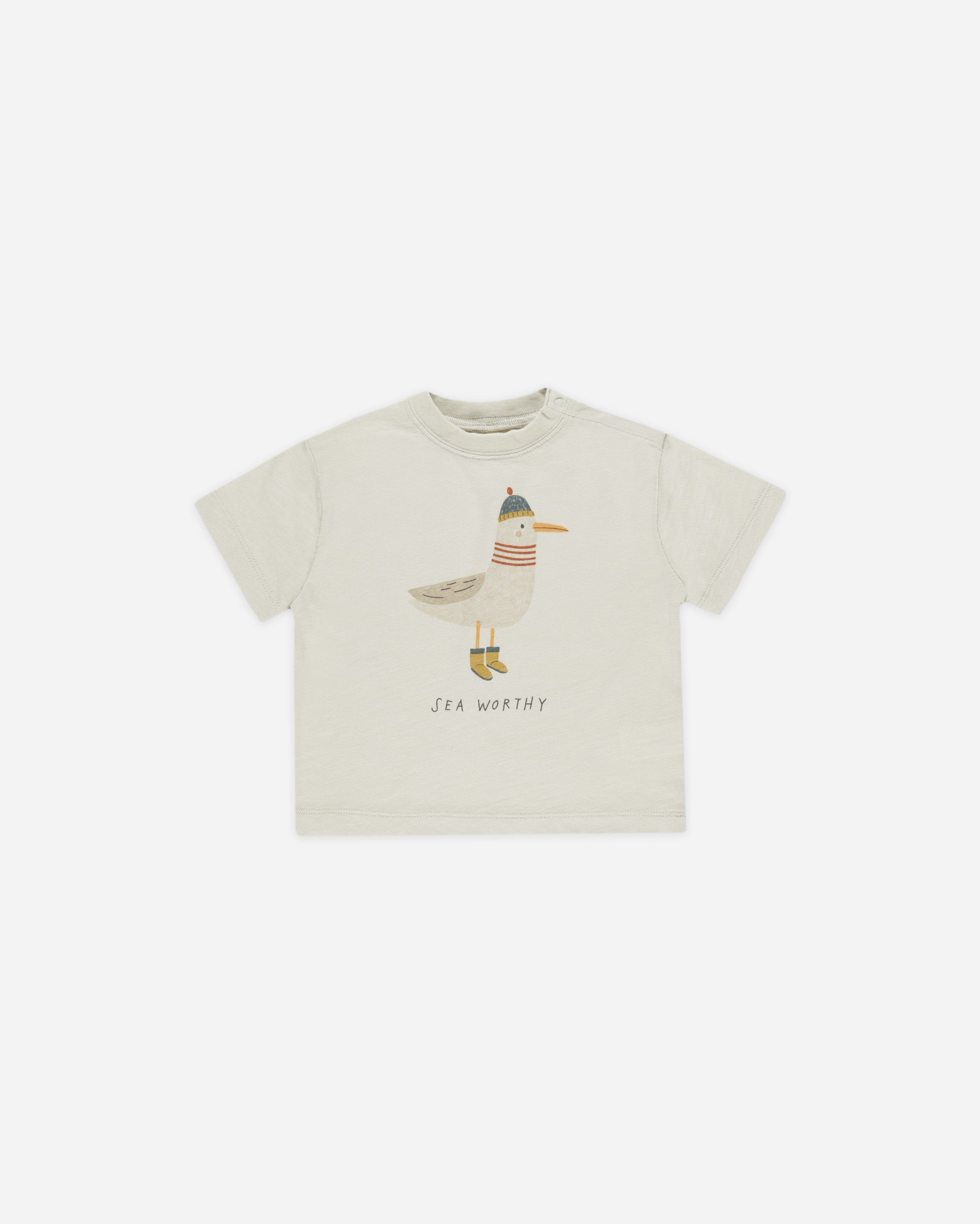 Relaxed Tee || Seagull - Rylee + Cru | Kids Clothes | Trendy Baby Clothes | Modern Infant Outfits |