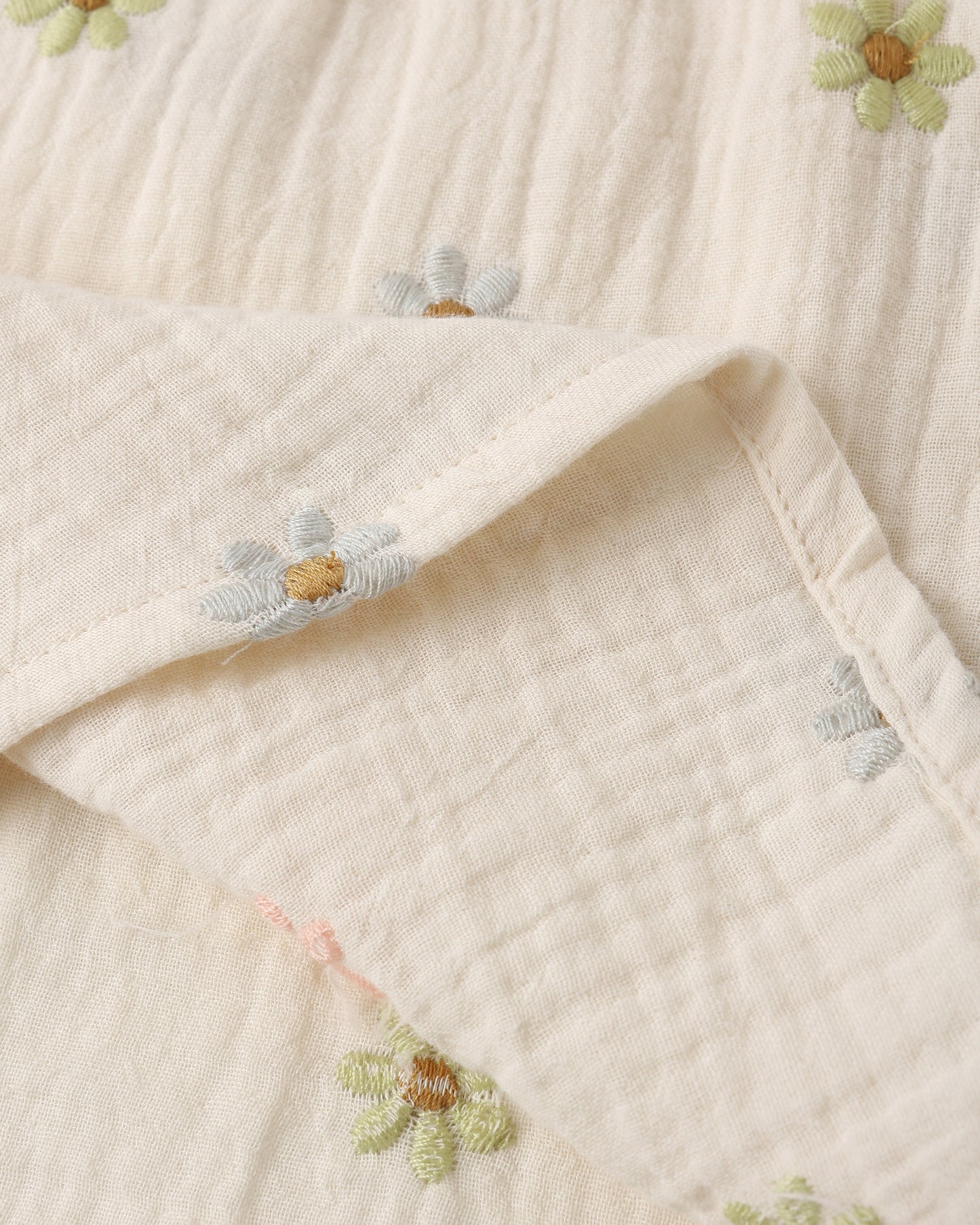 Marley Dress Embroidered Daisies - Rylee + Cru | Kids Clothes | Trendy Baby Clothes | Modern Infant Outfits |