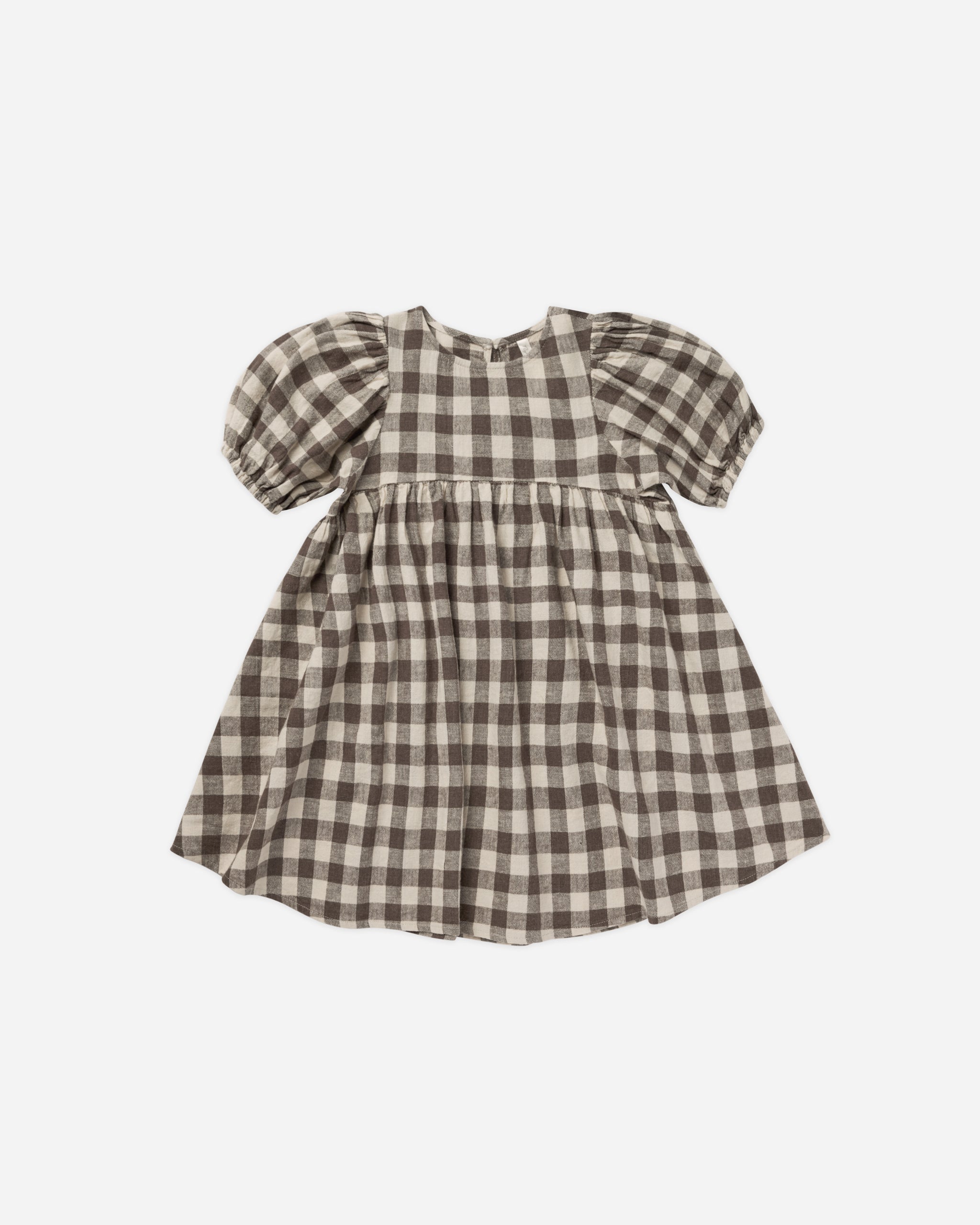 Marley Dress || Charcoal Check