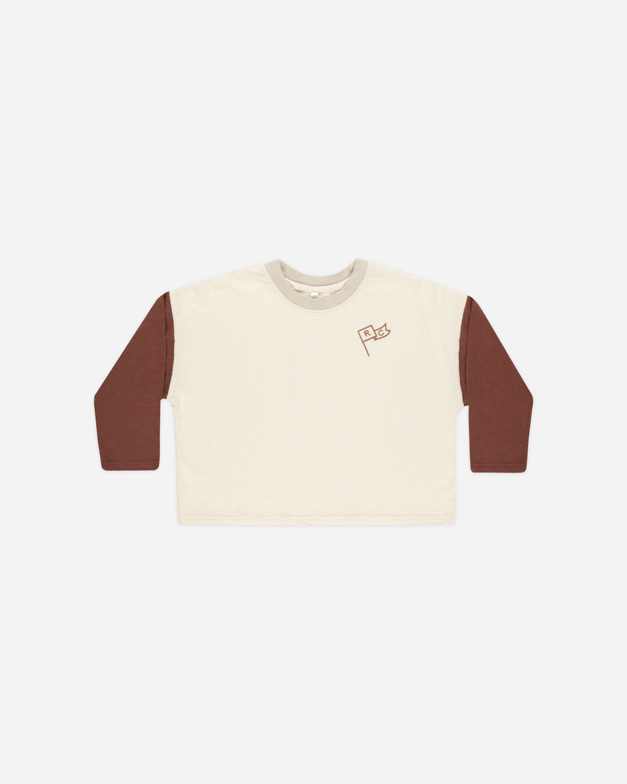 Color Block Long Sleeve outlets Tee