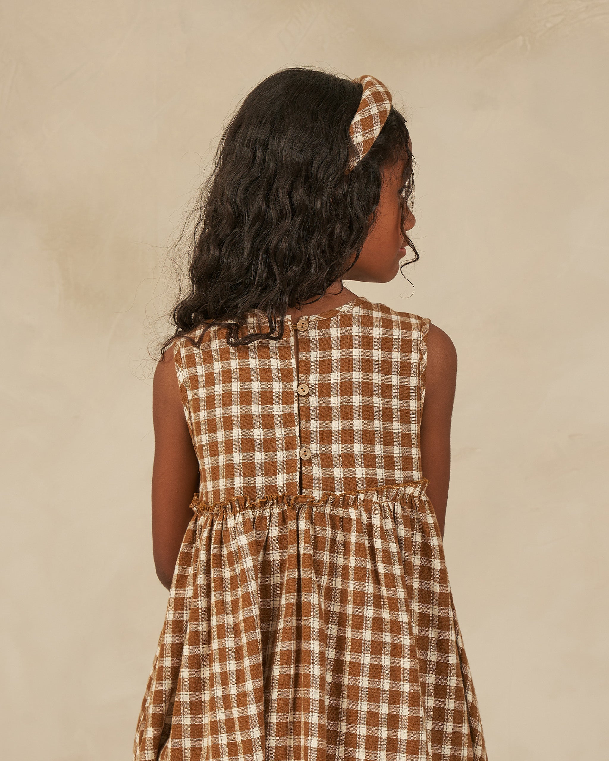 Harper Dress || Saddle Plaid - Rylee + Cru | Kids Clothes | Trendy Baby Clothes | Modern Infant Outfits |