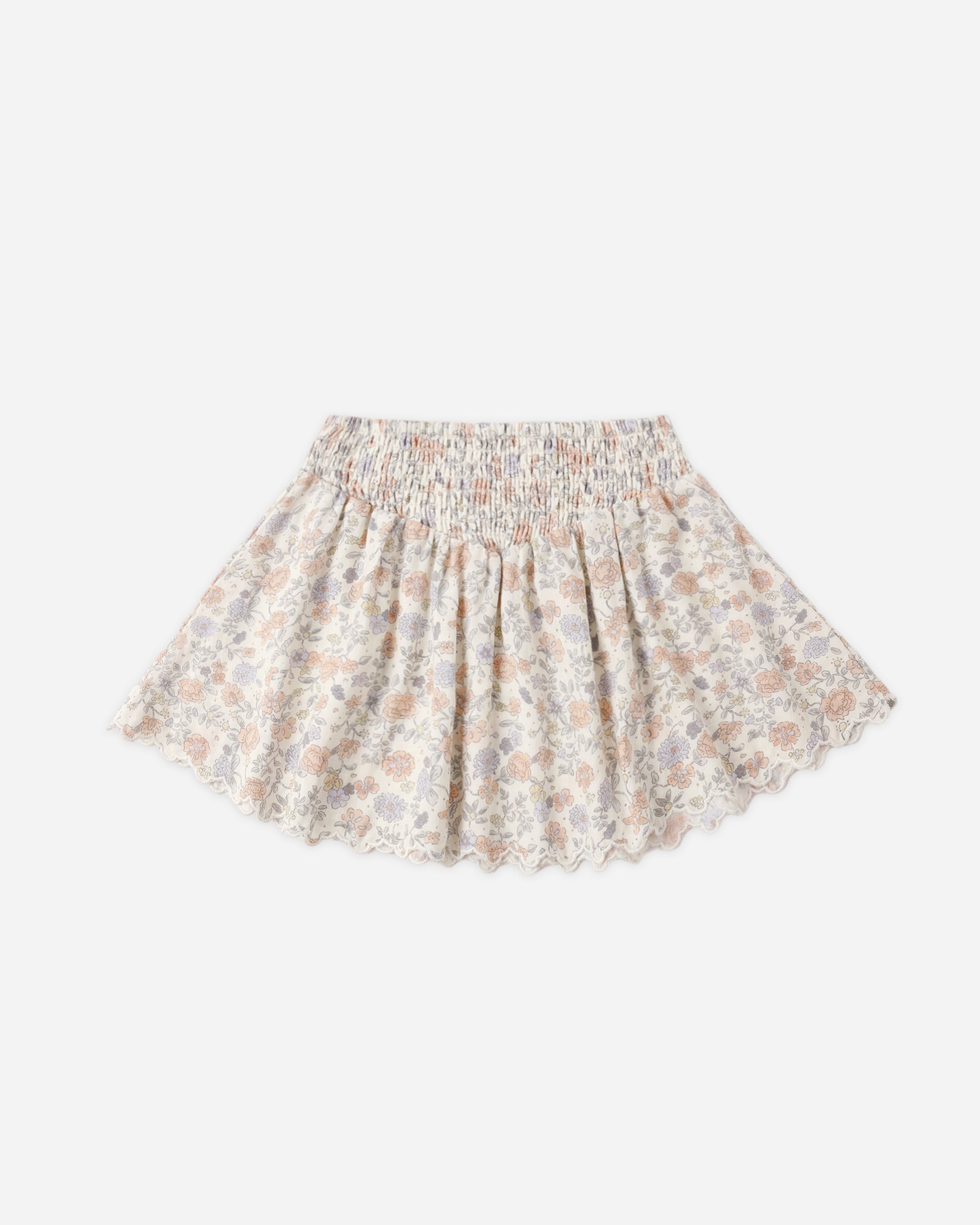 Smocked V Mini Skirt Bloom – Rylee + Cru