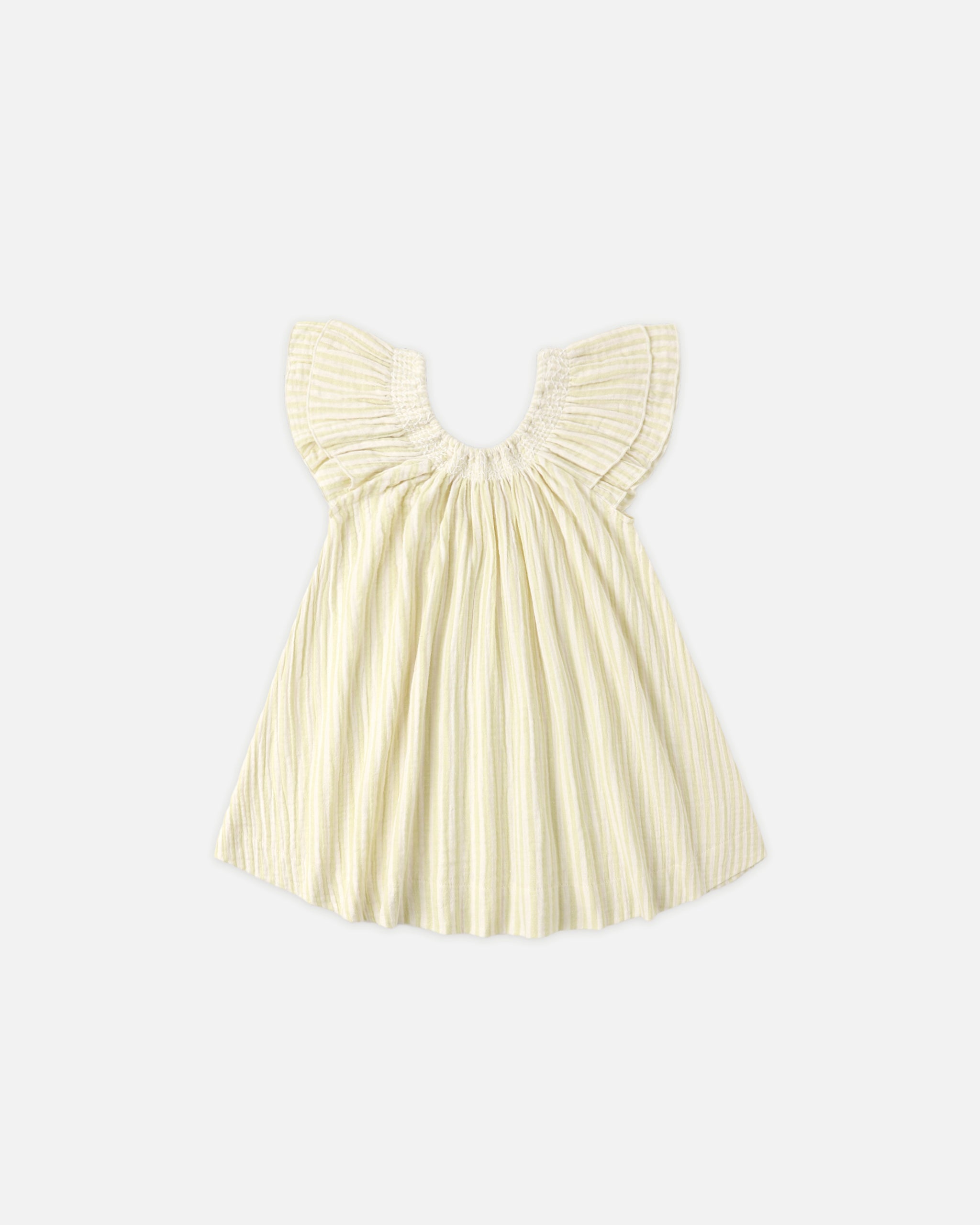 ka-ca様のbaby dress レモン Lucia Dress Citron Stripe – Rylee + Cru
