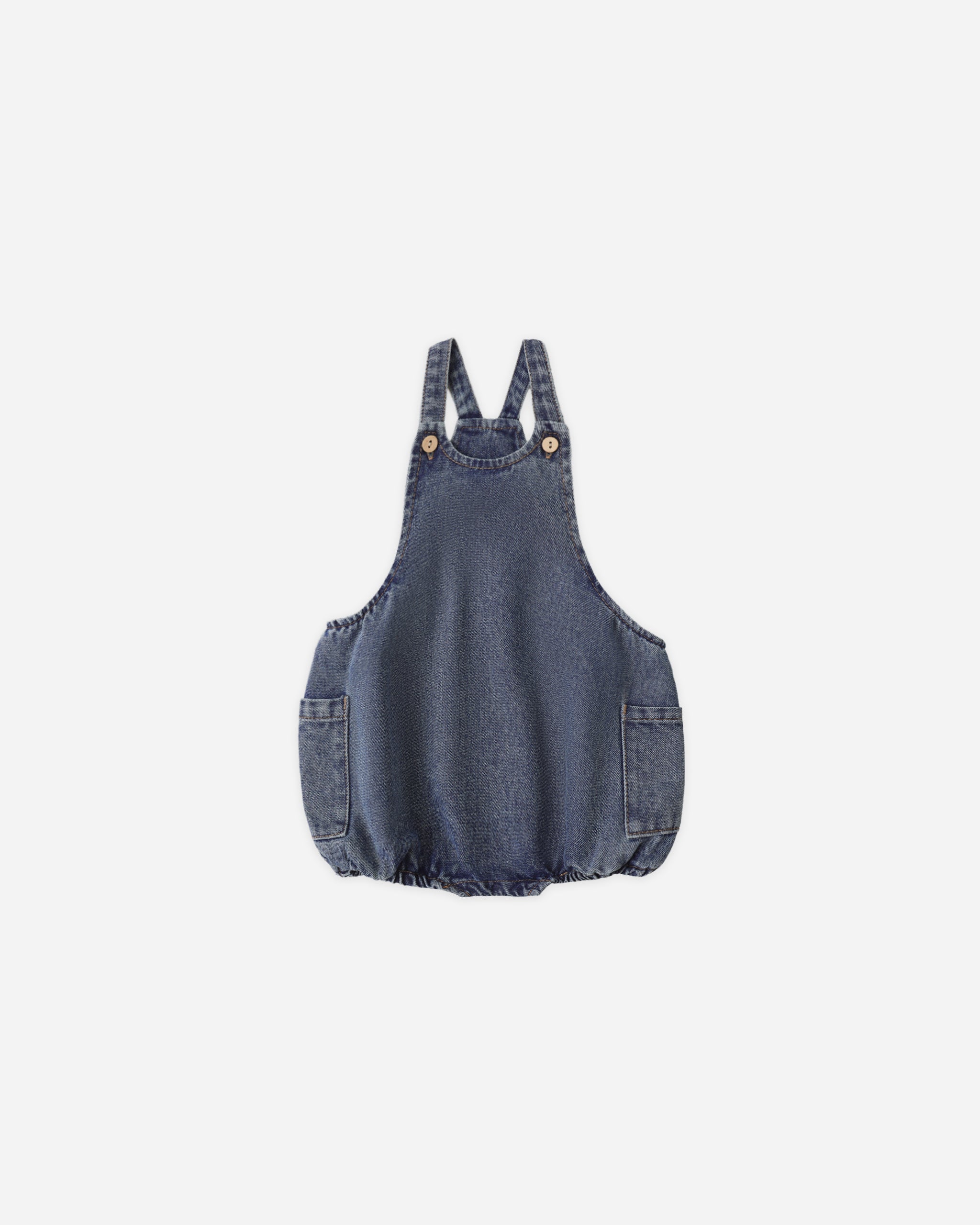 Lou Romper Navy  Rylee + Cru