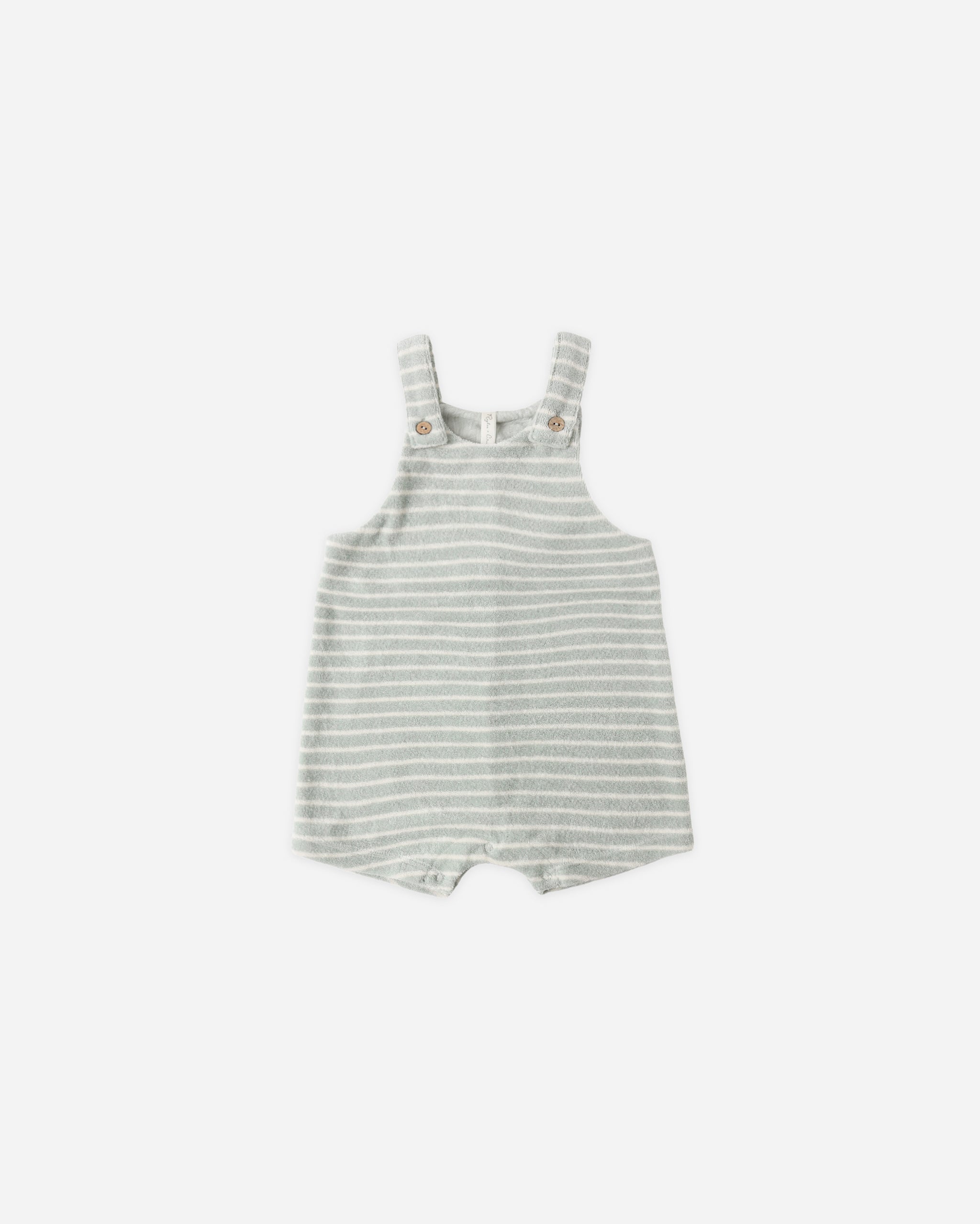 Gio Romper Seafoam Terry Stripe – Rylee + Cru
