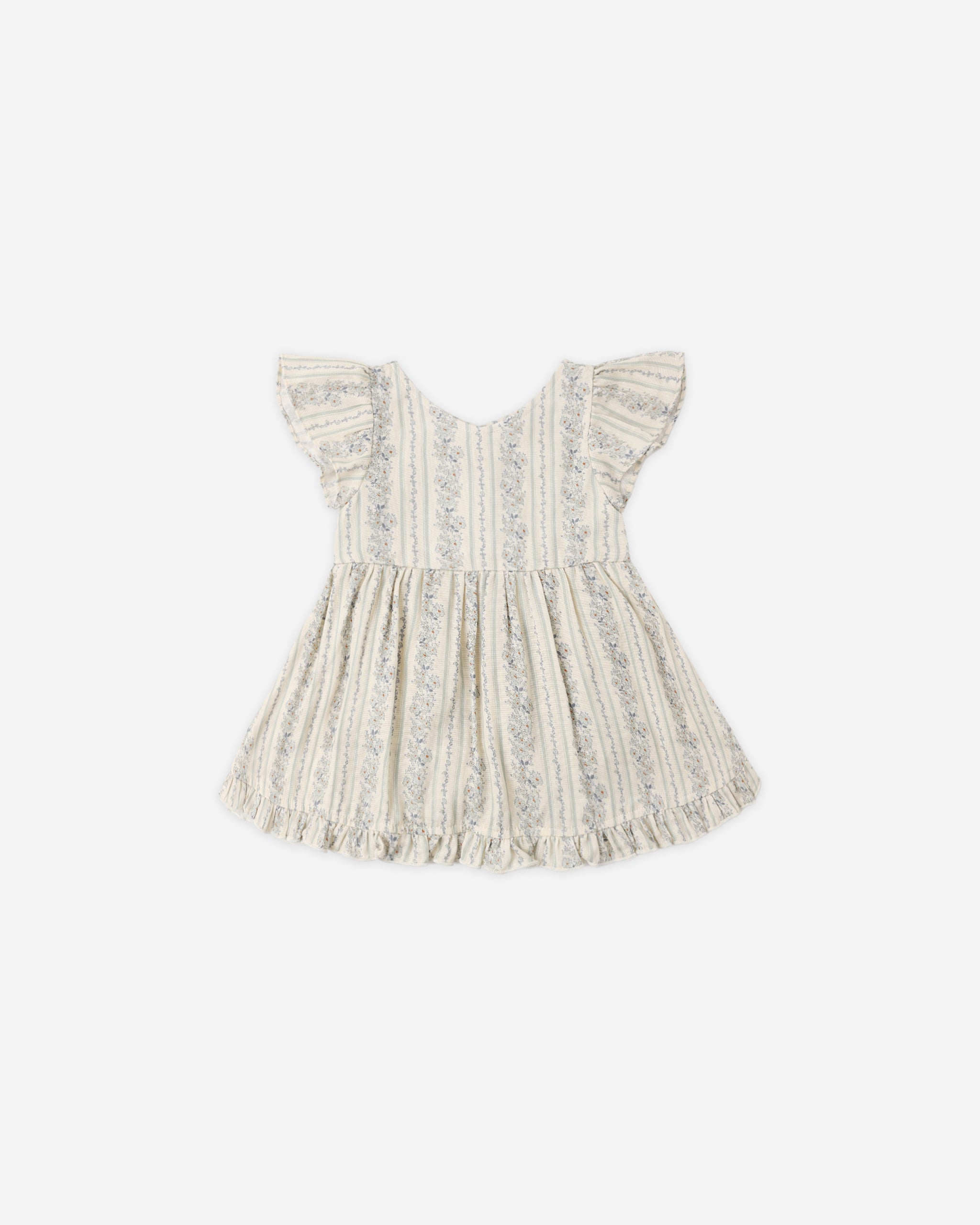 Lila Romper Blue Floral – Rylee + Cru
