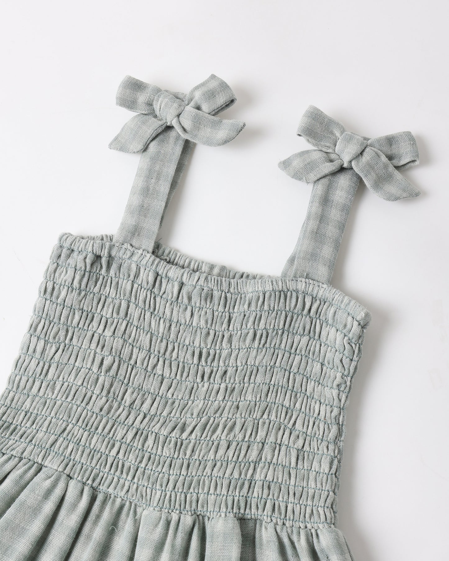 Taylor Dress Green Gingham - Rylee + Cru | Kids Clothes | Trendy Baby Clothes | Modern Infant Outfits |