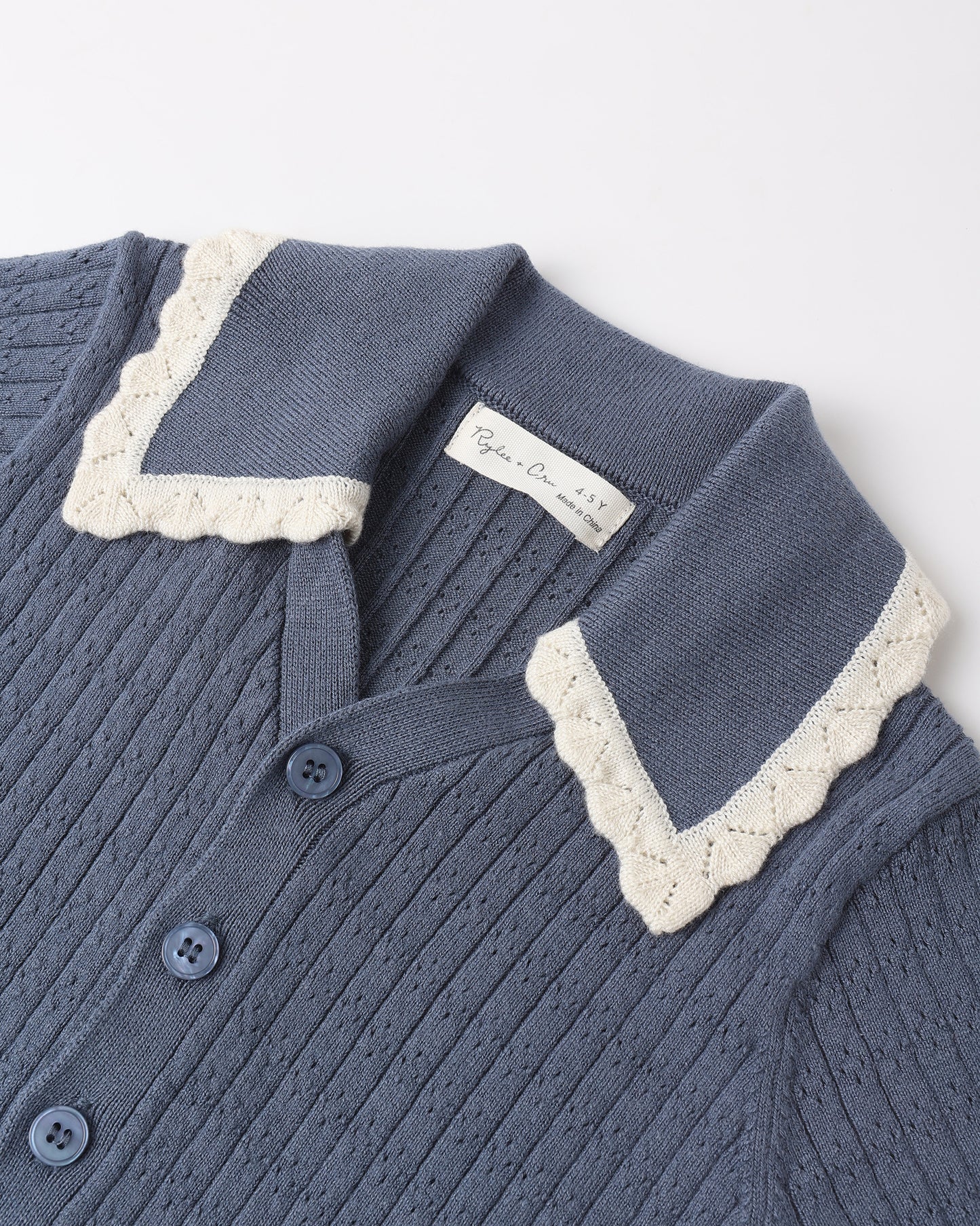 Sloane Knit Top Marine