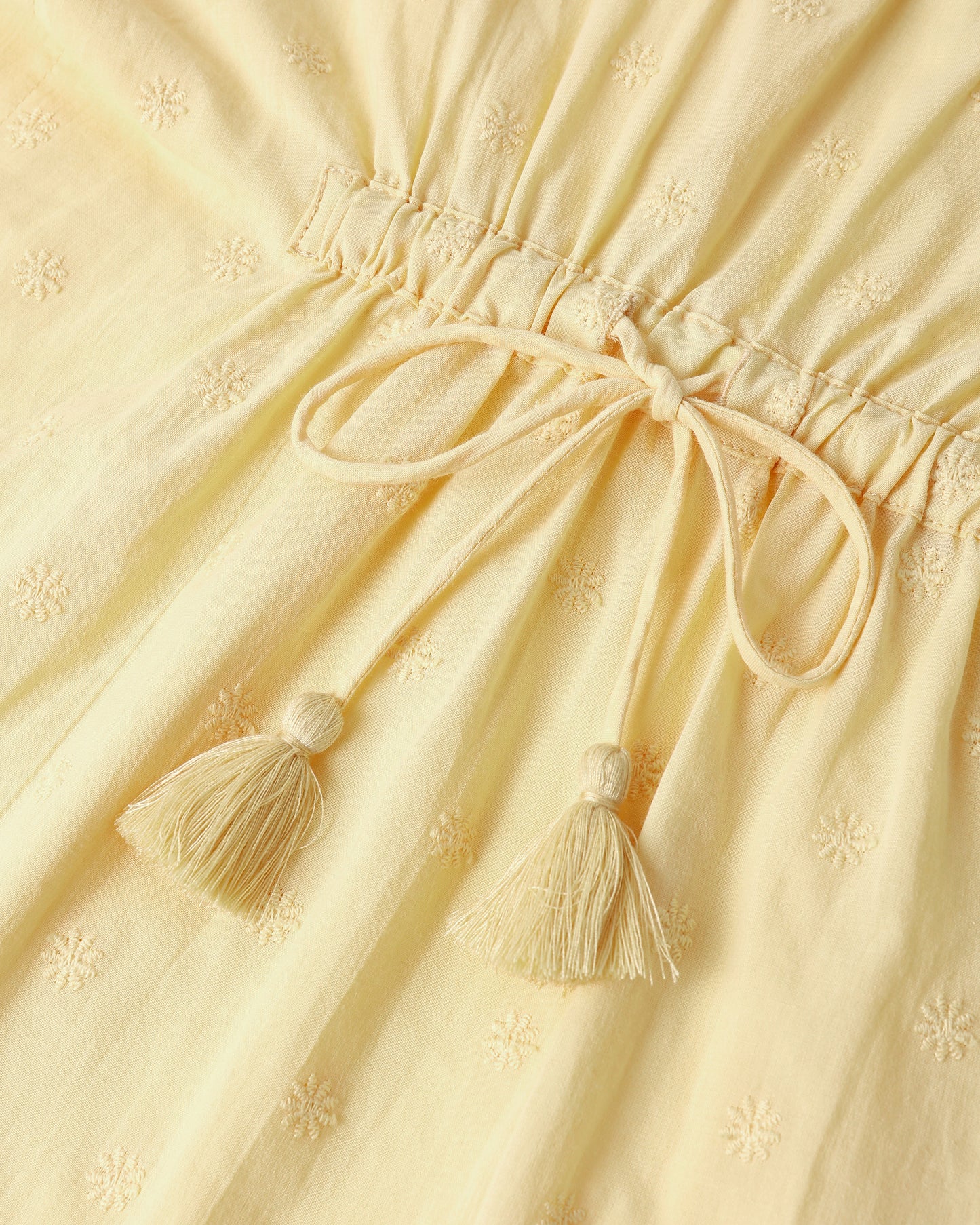 Kaftan Cover Up Lemon - Rylee + Cru | Kids Clothes | Trendy Baby Clothes | Modern Infant Outfits |
