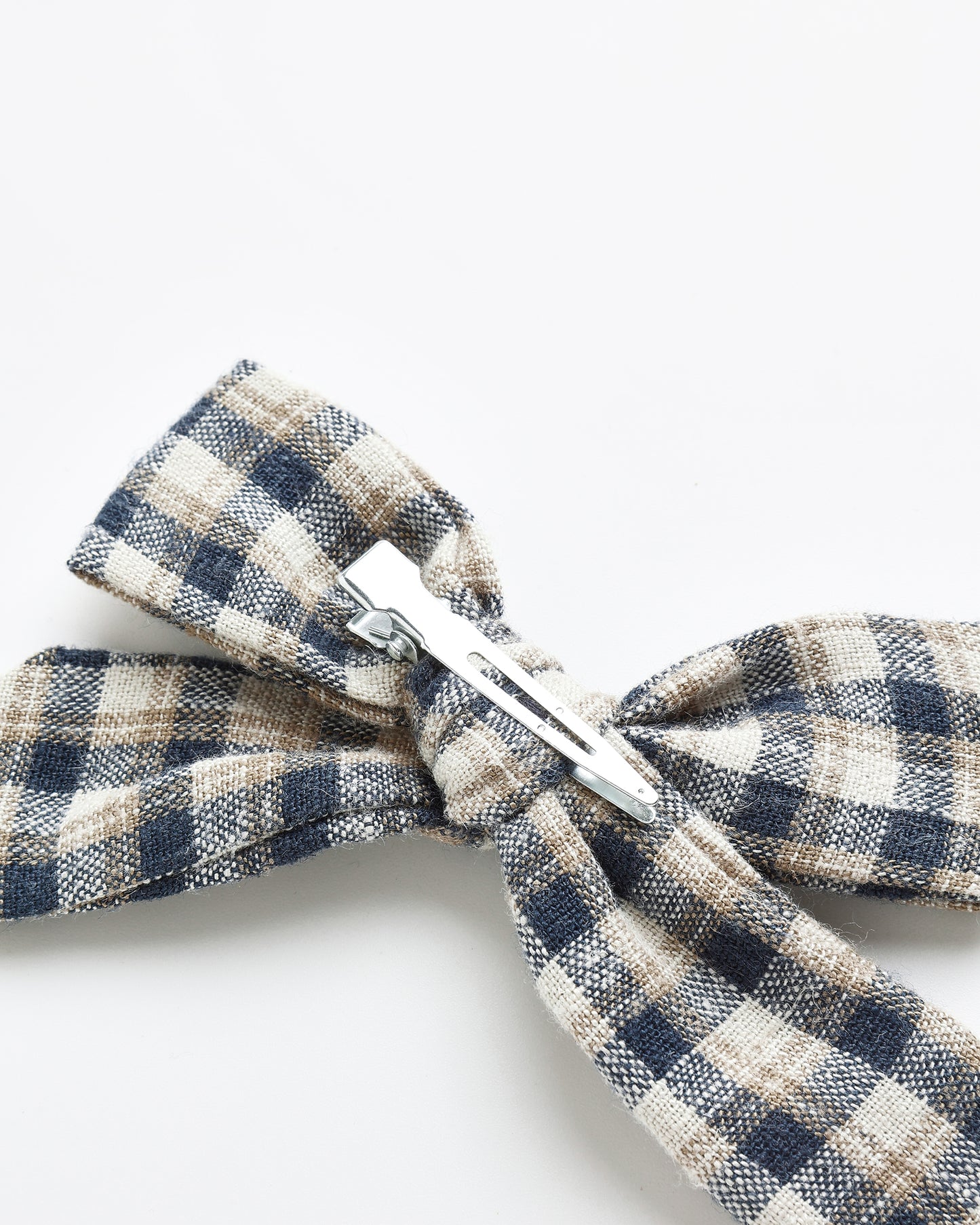 Bow || Navy Check - Rylee + Cru | Kids Clothes | Trendy Baby Clothes | Modern Infant Outfits |