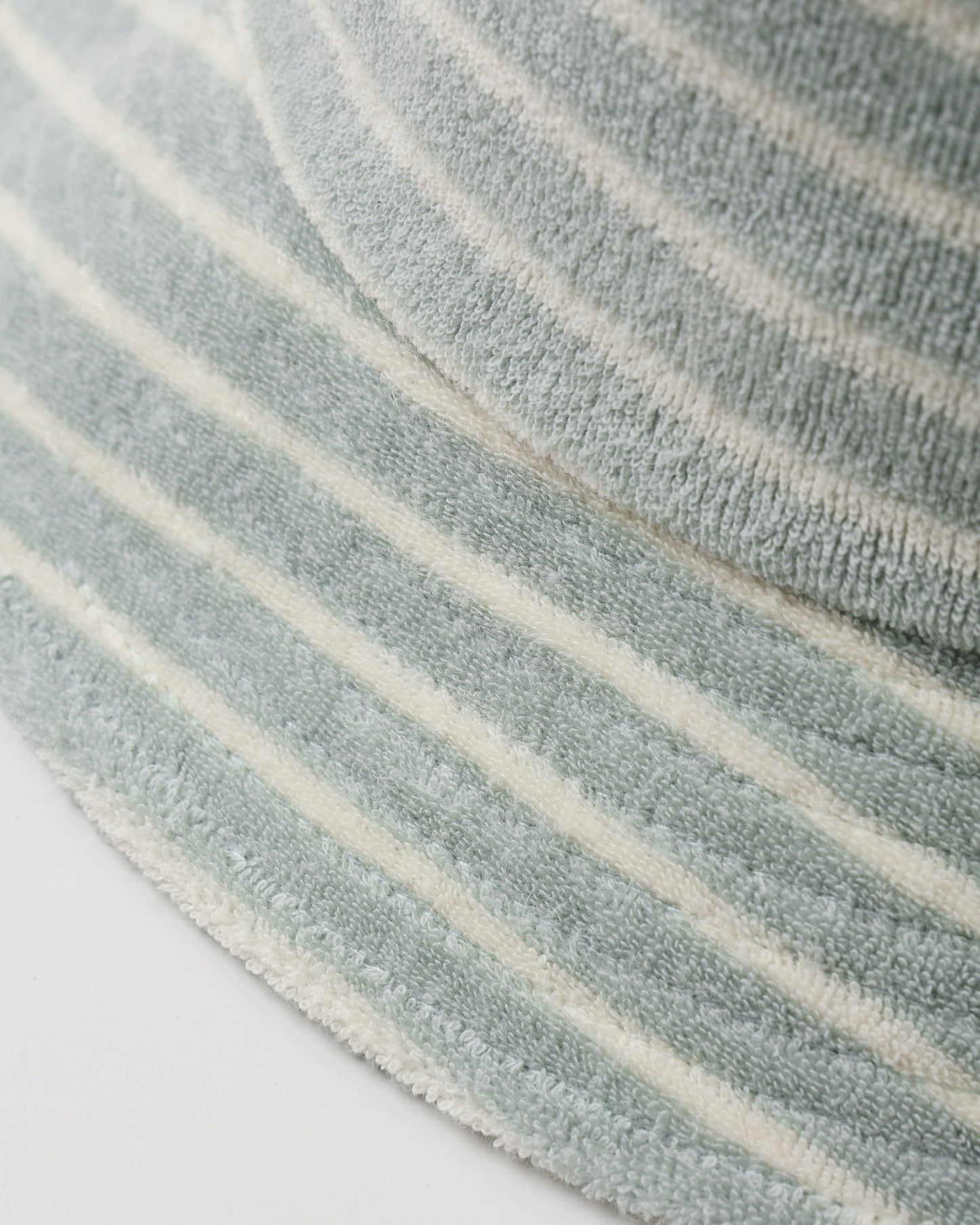 Gorro De Pescador Seafoam Terry Stripe