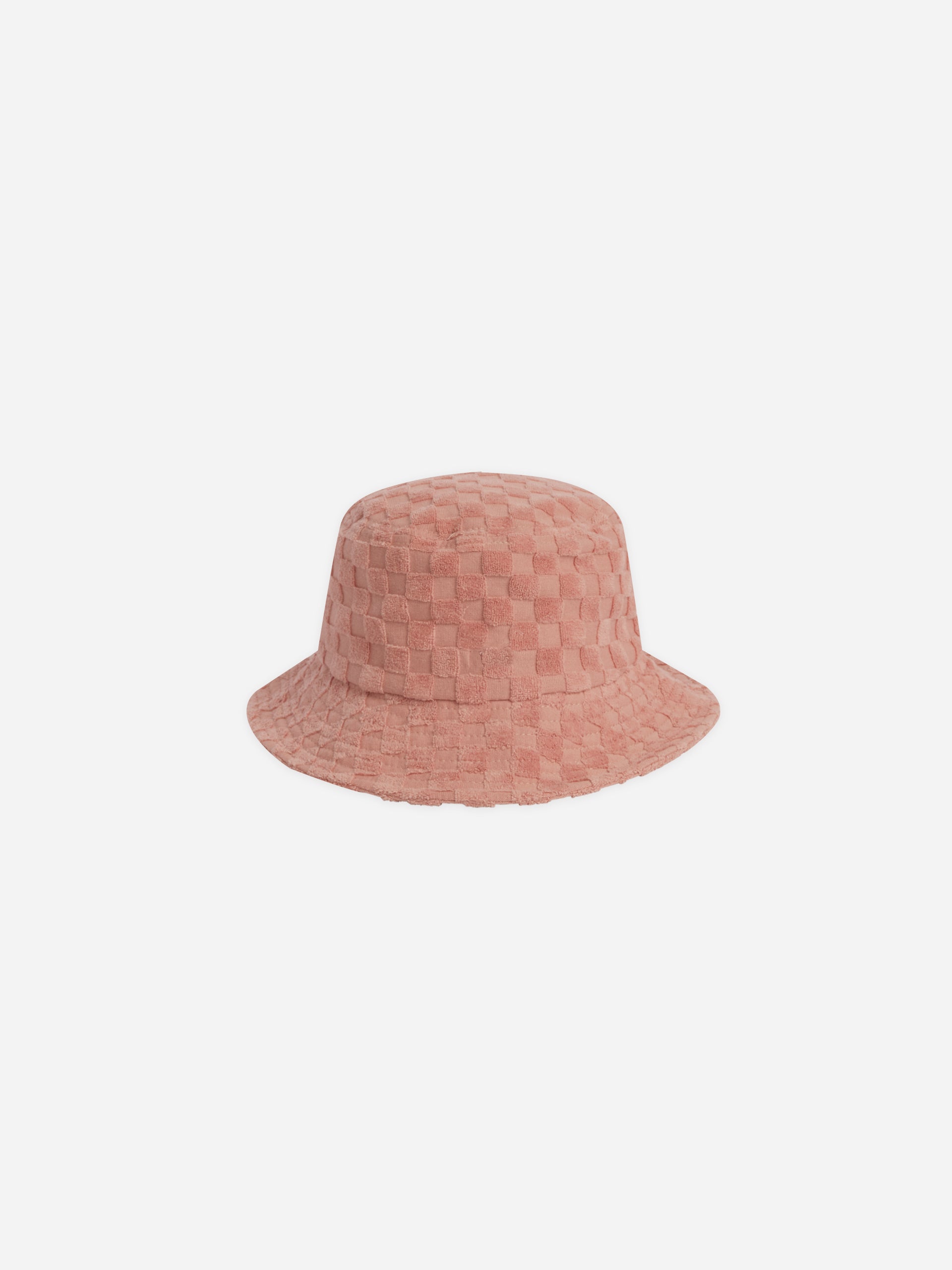 Terry Bucket Hat || Pink Check - Rylee + Cru | Kids Clothes | Trendy Baby Clothes | Modern Infant Outfits |
